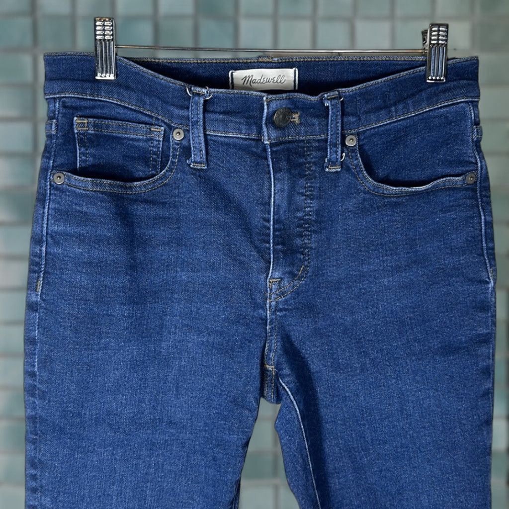 Madewell Madewell Jeans Women 9” Mid rise Skinny Jeans Medium Wash 27P Blue MB016 Womens Size 27 Part of 9" Mid Rise Skinny Jeans Size 27" / US 4 / IT 40 - 1 Thumbnail