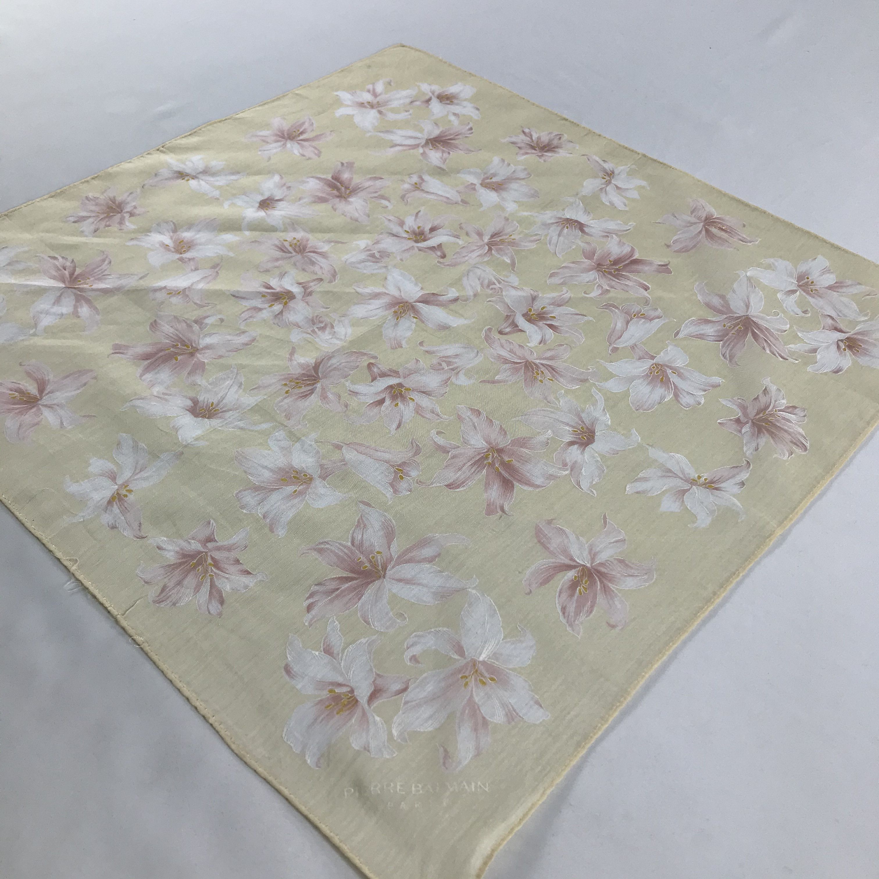 Pierre Balmain × Vintage Pierre Balmain Bandana / Handkerchief / Neckerchief - S1454 Size ONE SIZE - 2 Thumbnail