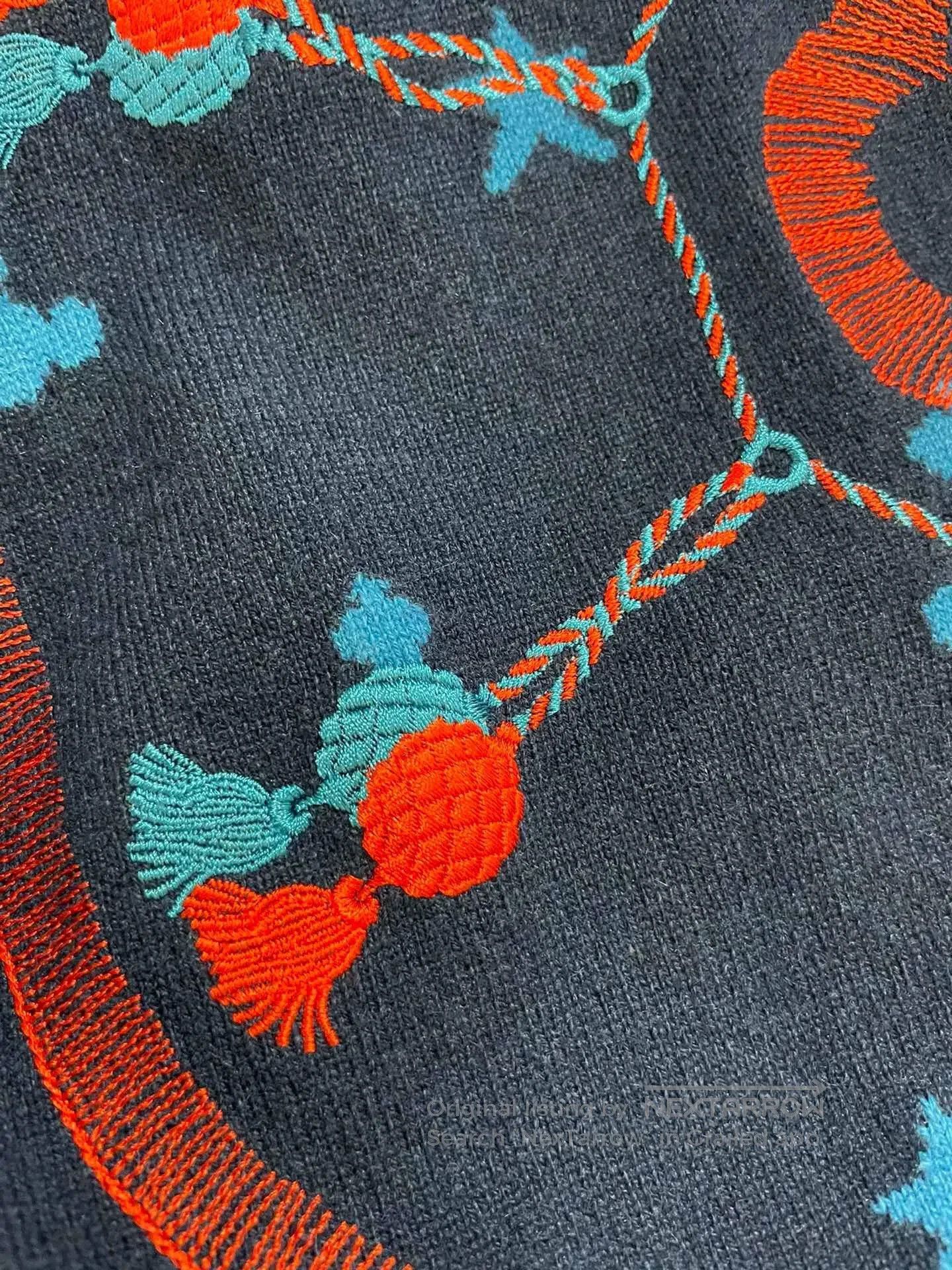 Hermes embroidered cashmere sweater by hermes. Size US S / EU 44-46 / 1 - 4 Thumbnail