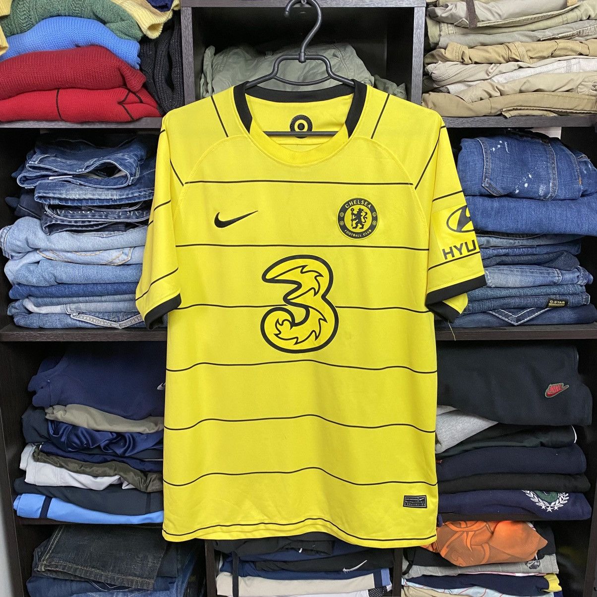 Nike Mens Nike FC Chelsea Home 2021 football jersey Size US L / EU 52-54 / 3 - 1 Thumbnail