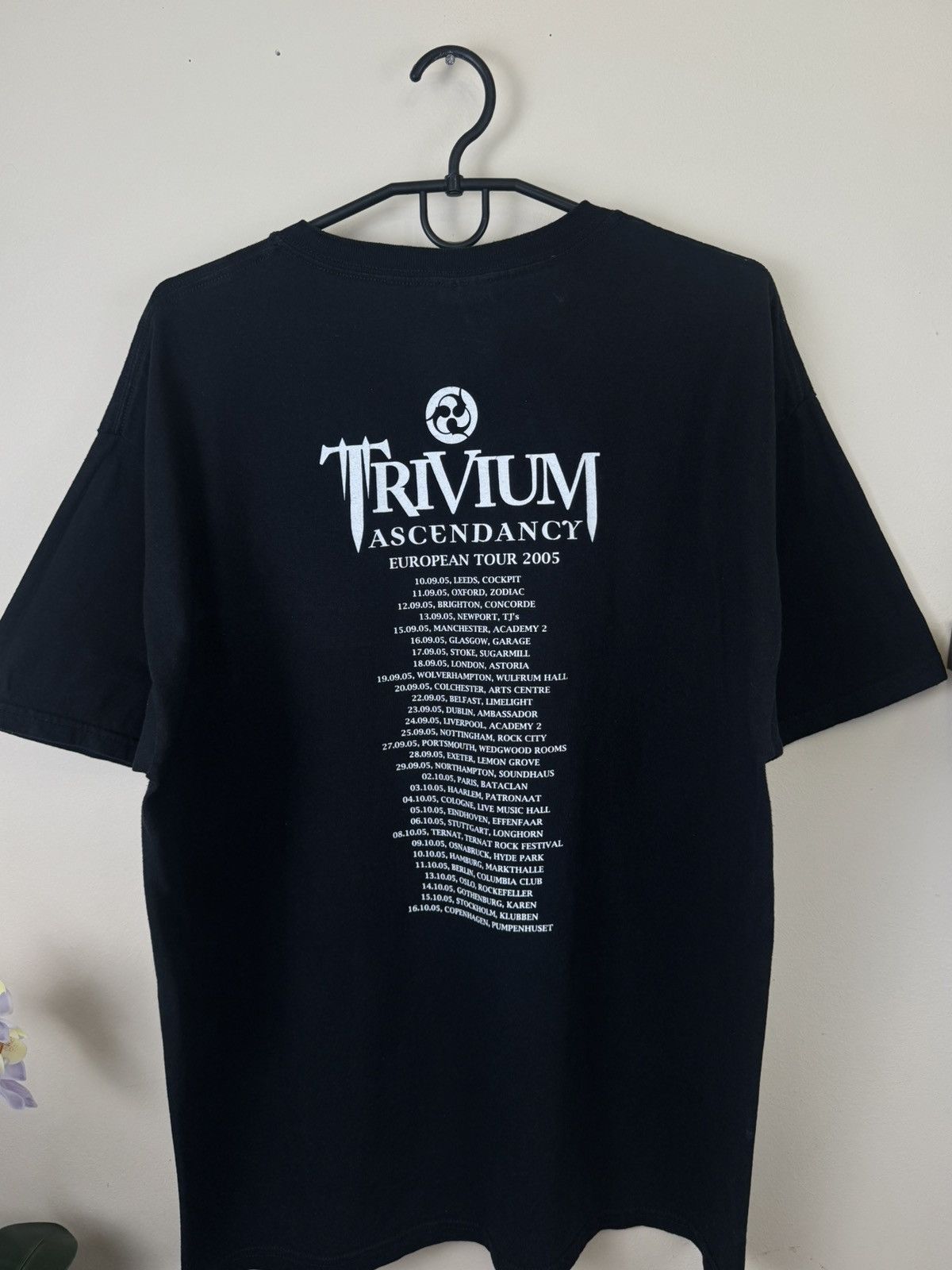 Other Vintage Trivium T shirt 2005 Ascendancy Rock Band Black XL Size US XL / EU 56 / 4 - 17 Thumbnail