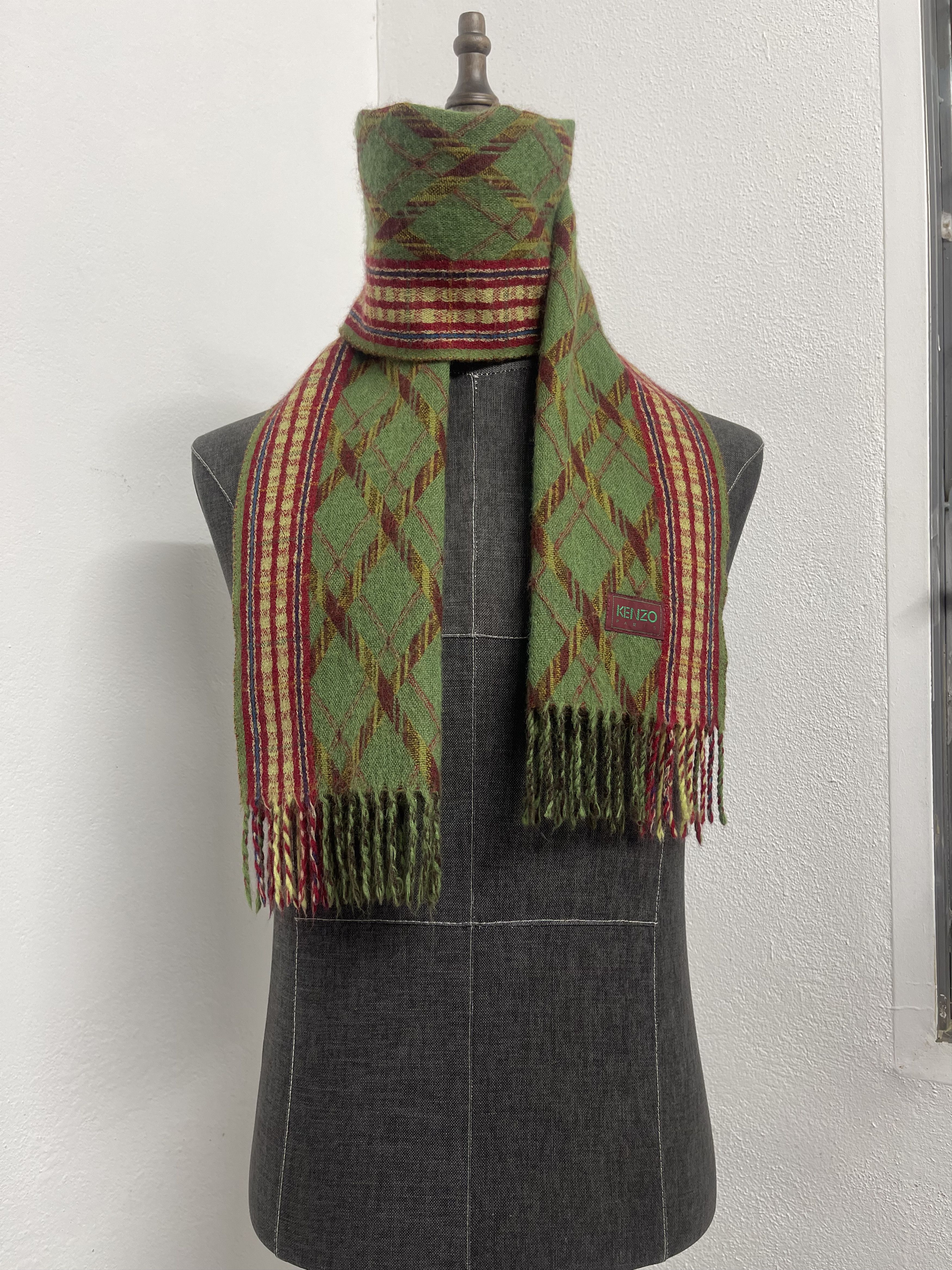 Kenzo Vintage Kenzo Paris Muffler Scarf- 6235 Size ONE SIZE - 1 Thumbnail
