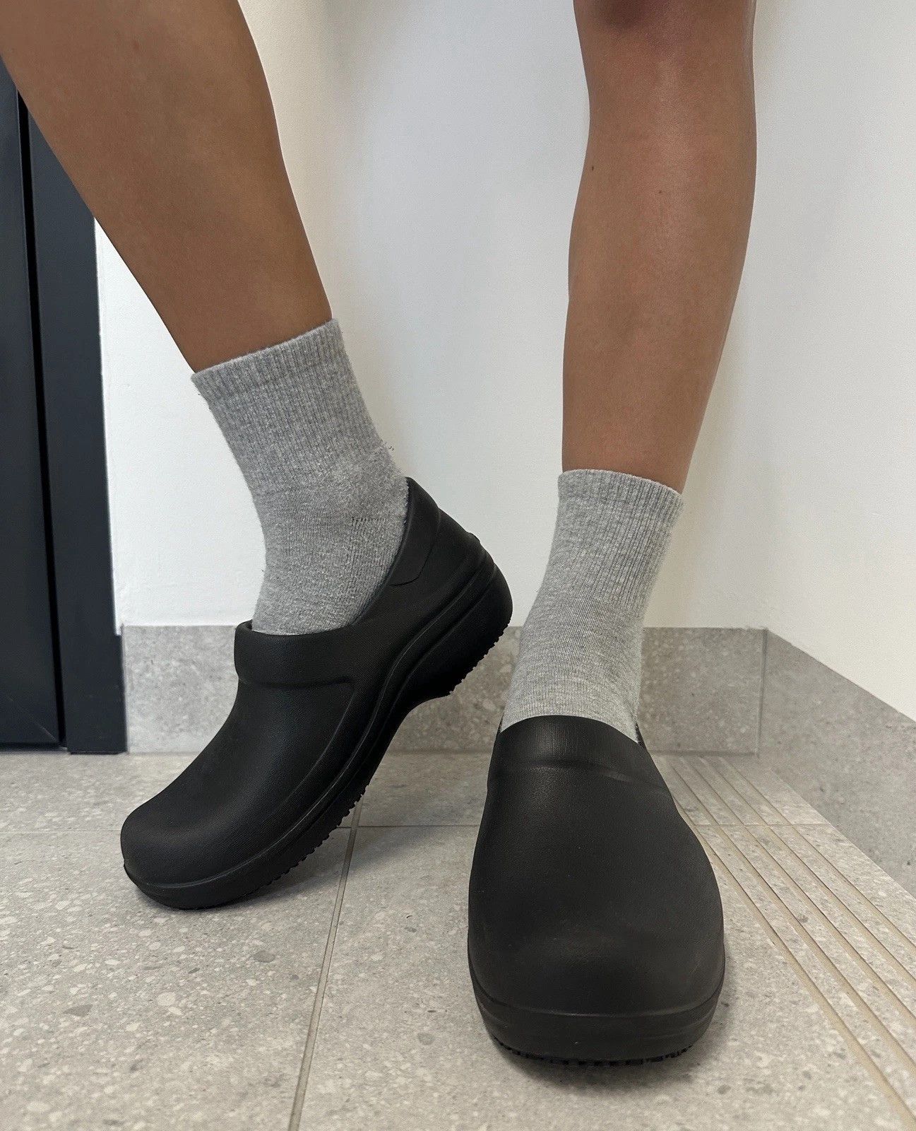 Crocs CROCS Dual Comfort Black Womens Rubber Slip On Shoes Size US 8 / IT 38 - 5 Thumbnail