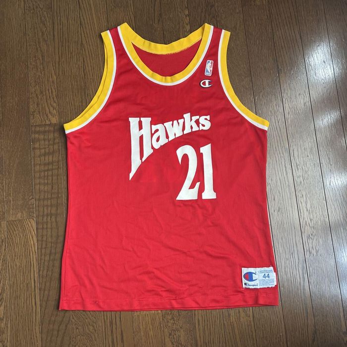 Vintage Vintage 90s Champion Atlanta Hawks Dominique Wilkins