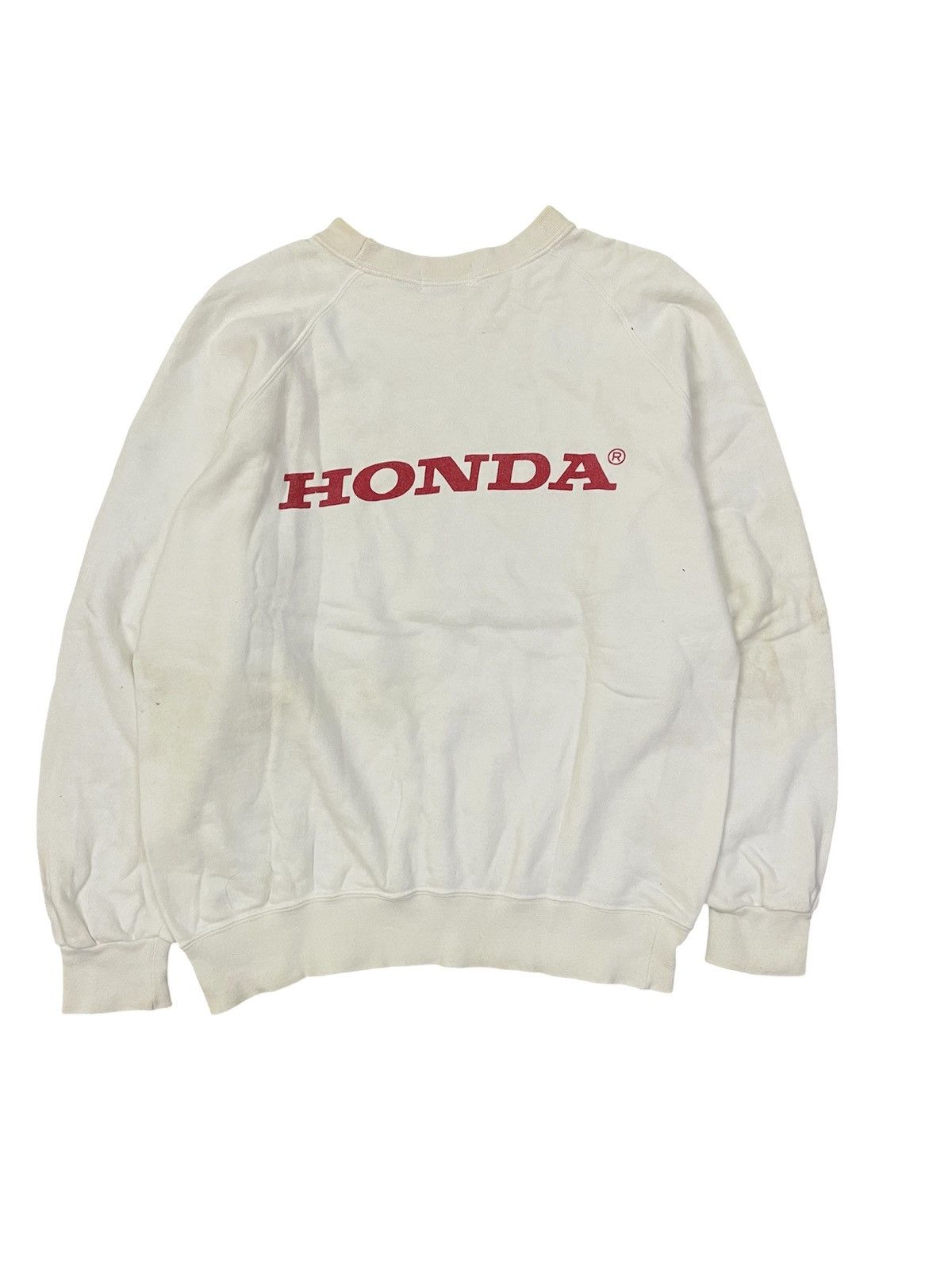 Honda Golden era 80s HONDA Champ MX dirt bike crewneck pullover Size US M / EU 48-50 / 2 - 2 Thumbnail