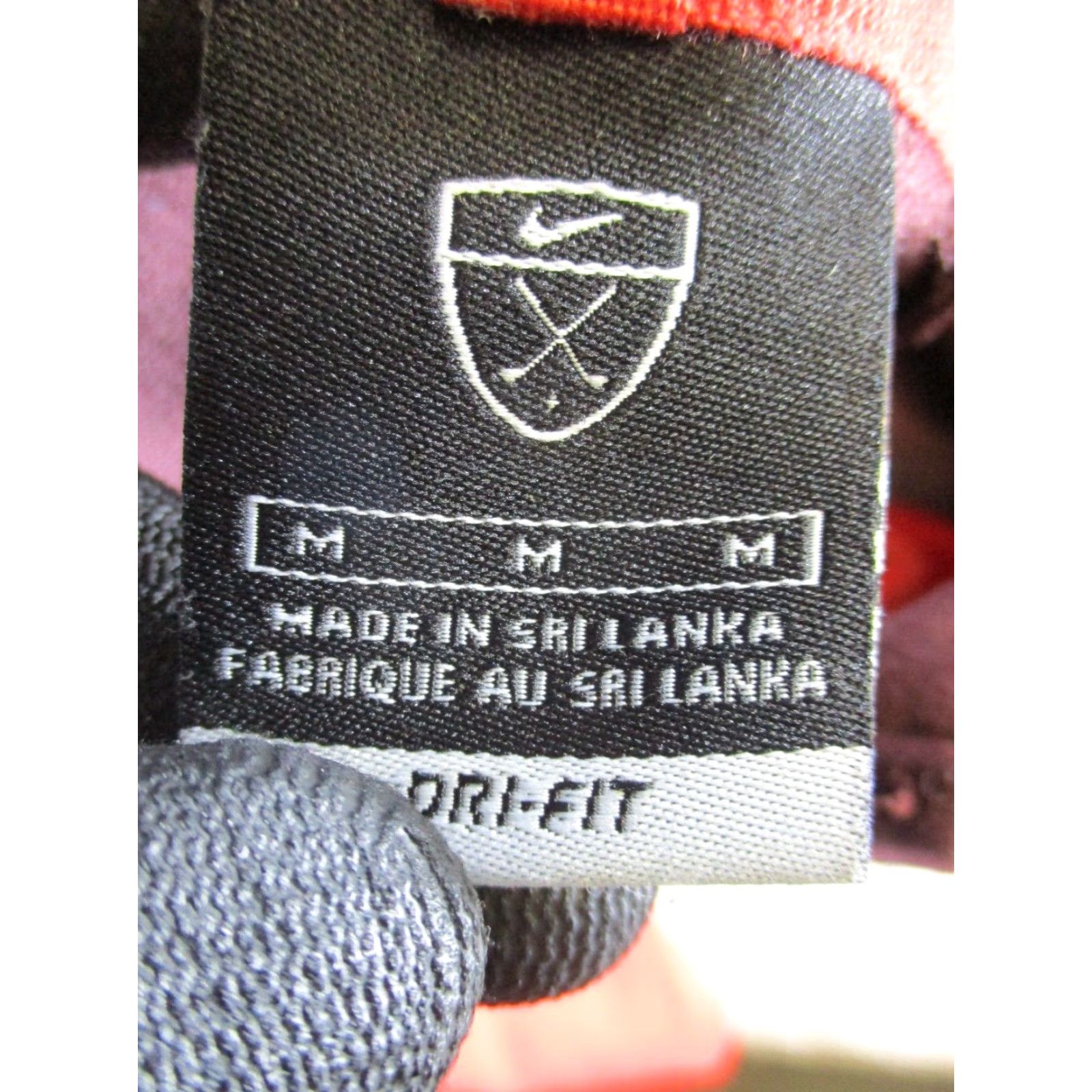 Nike Nike Golf Sweater Mens Medium Red Burgundy Quarter Zip Fleece Size US M / EU 48-50 / 2 - 4 Thumbnail