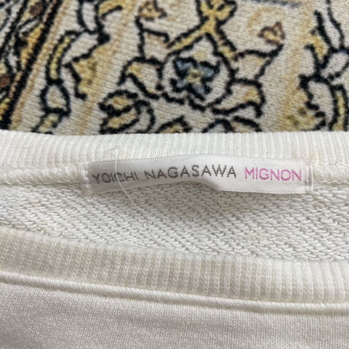 Japanese Brand YOICHI NAGASAWA Mignon Japanese Designer Crop Top White Size S / US 4 / IT 40 - 3 Thumbnail