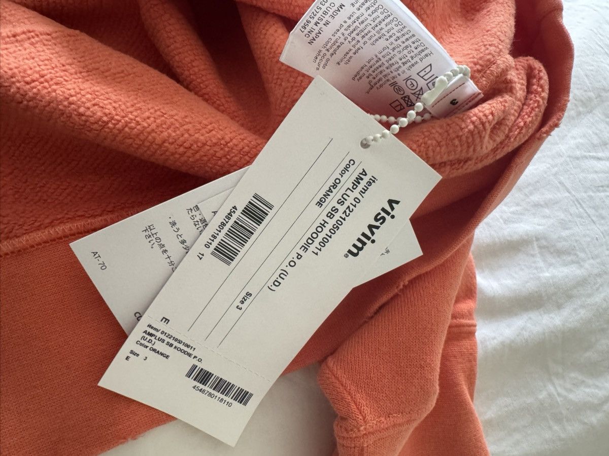 Visvim VISVIM 22SS AMPLUS SB HOODIE UD ORANGE Size US L / EU 52-54 / 3 - 3 Thumbnail