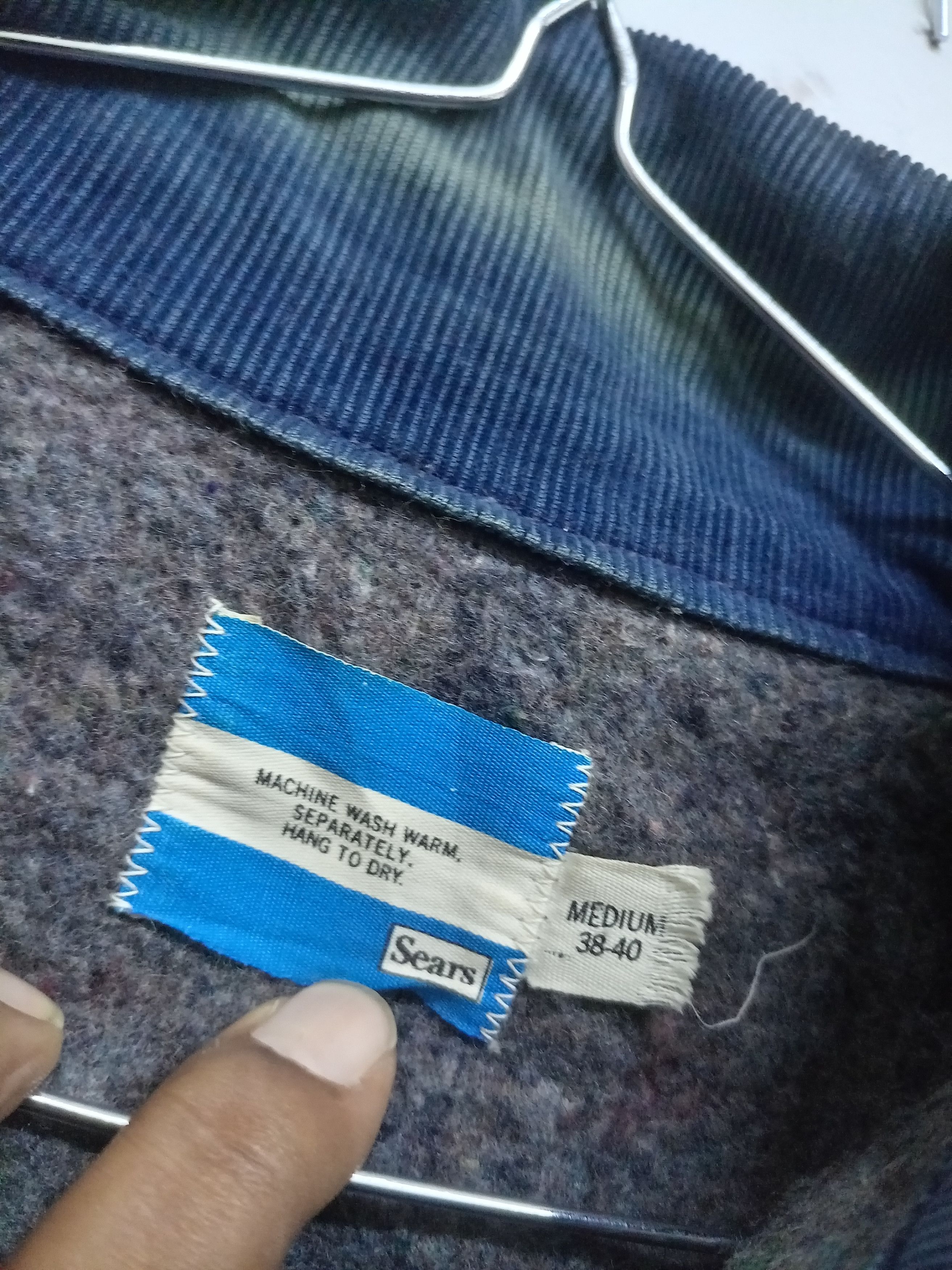 Sears Vintage sears blanket chore jacket Size US M / EU 48-50 / 2 - 8 Thumbnail
