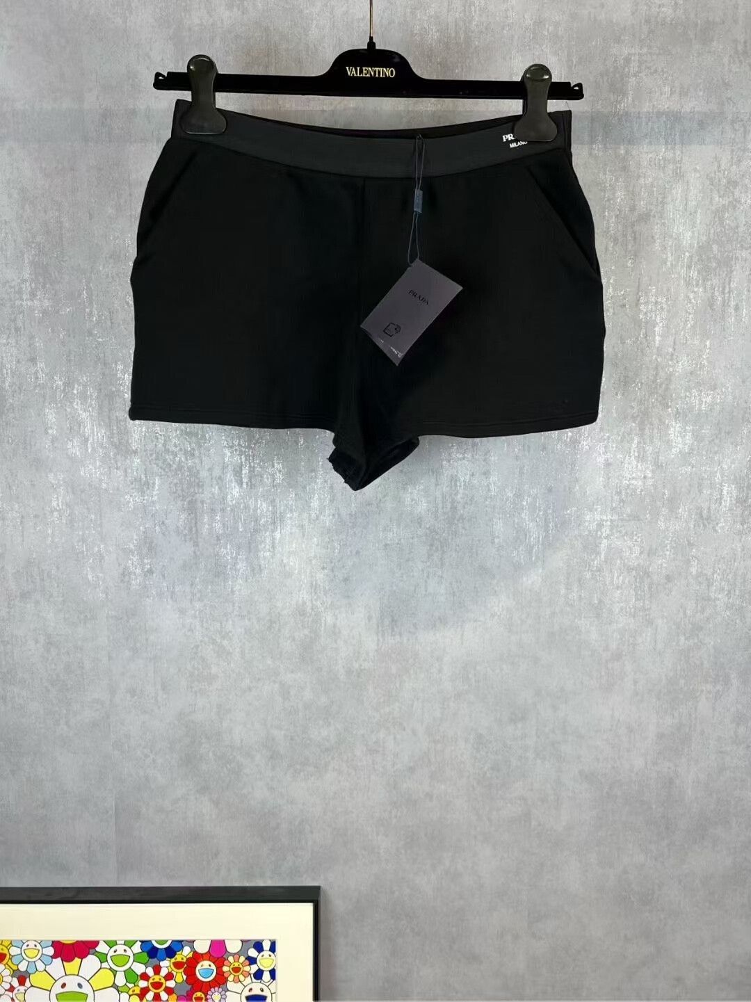 Prada prada black logo sport shorts for men Size US 34 / EU 50 - 1 Thumbnail