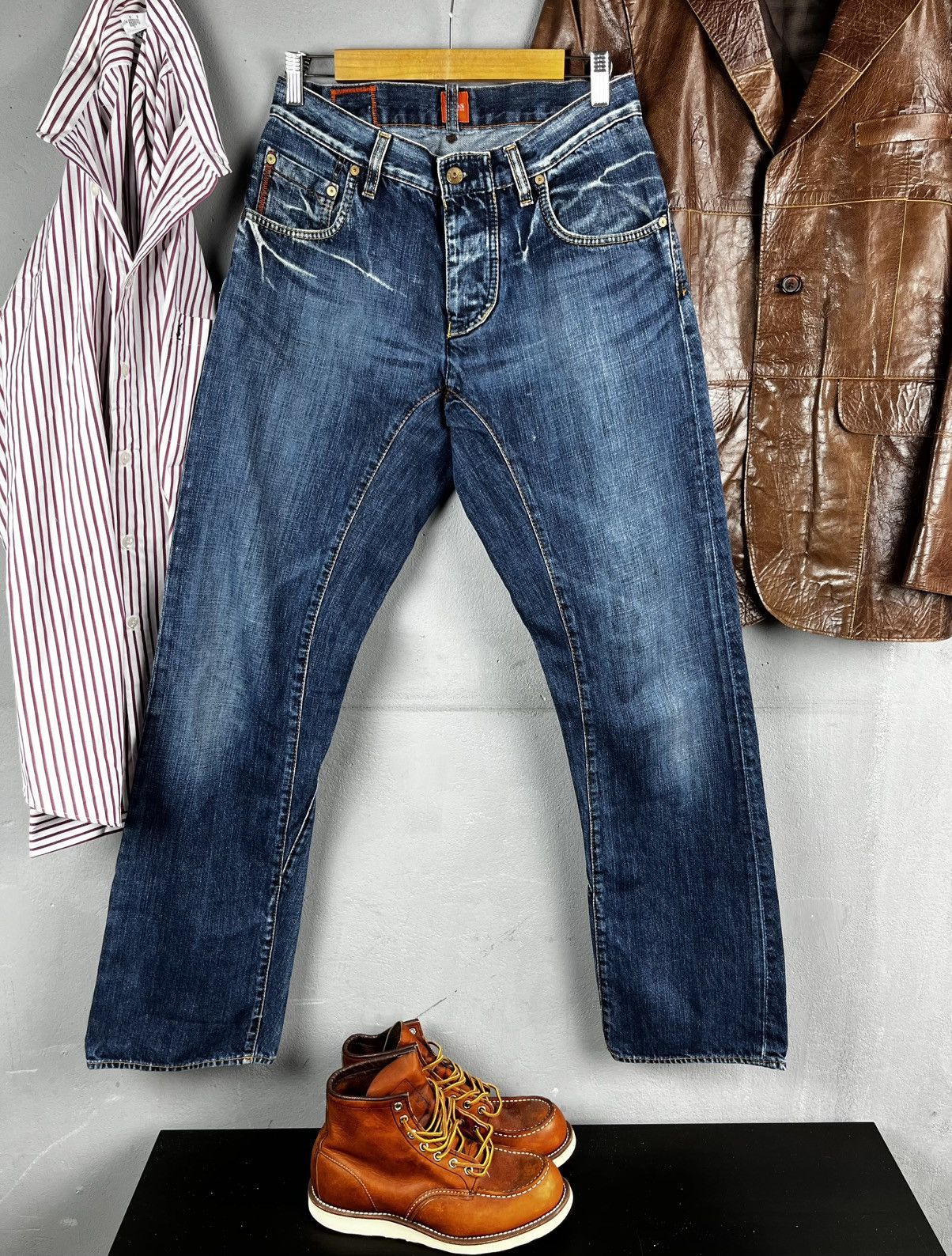 Hugo Boss Hugo Boss denim pants vintage Size US 31 - 1 Thumbnail