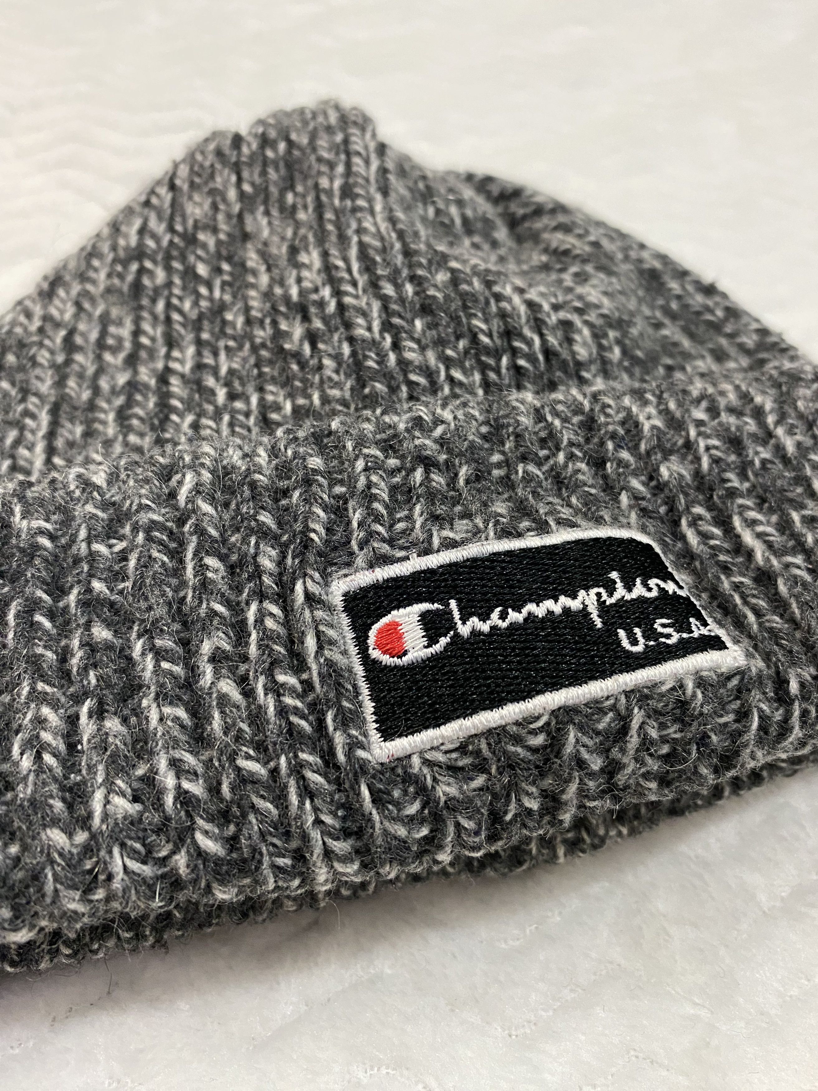 Champion × Vintage CHAMPION BEANIE HAT Size ONE SIZE - 2 Thumbnail