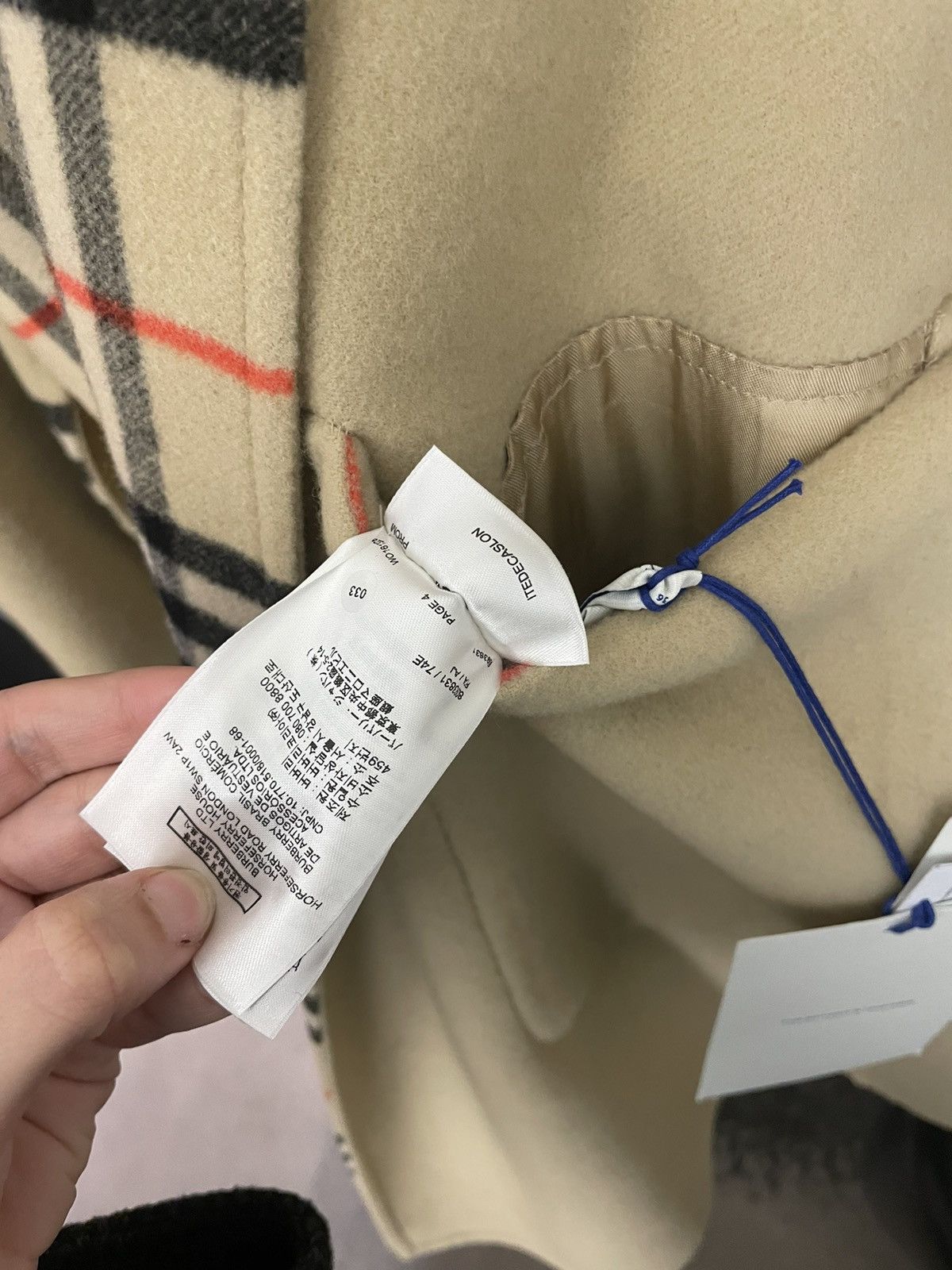 Burberry Reversible wool coat Size XS / US 0-2 / IT 36-38 - 7 Thumbnail