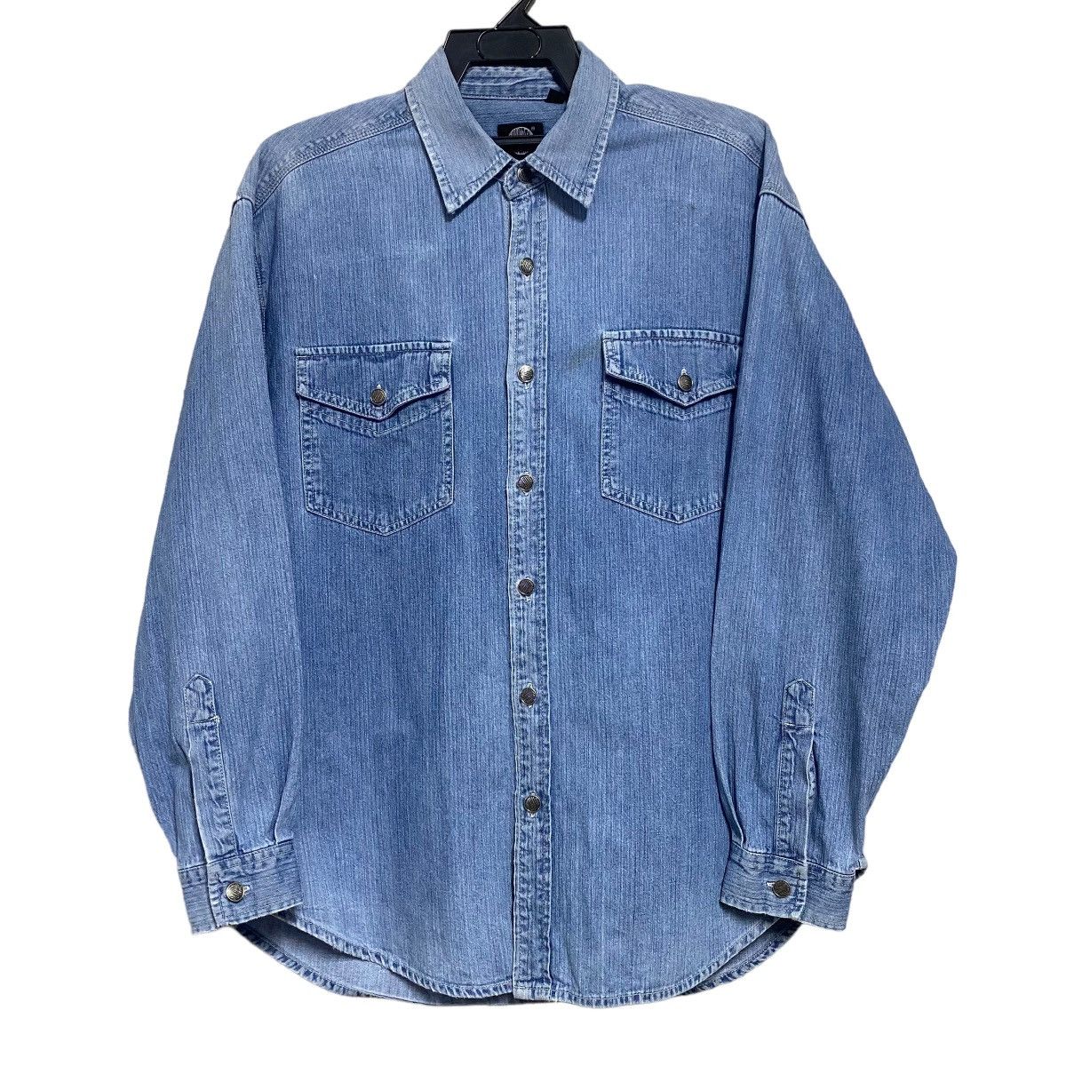 Levi's Vintage Levis Silvertab Denim Shirt Button Up Size US M / EU 48-50 / 2 - 1 Thumbnail