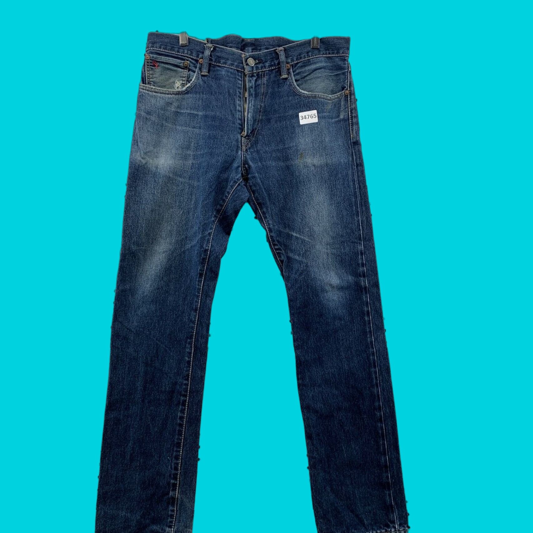 Polo Ralph Lauren Polo Ralph Lauren Denim Blue Jeans Mens Size 33 Fits 35x32 Straight Leg Casual Jeans Mens Polo Ralph Lauren Denim Blue 33x32 Straight Leg Casual Size US XS / EU 42 / 0 - 1 Thumbnail