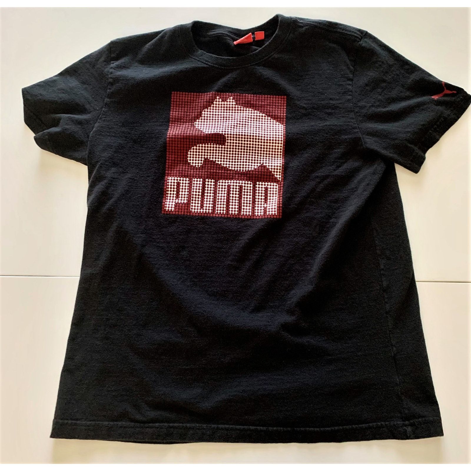 Puma Puma Logo Black T-Shirt Size US M / EU 48-50 / 2 - 1 Thumbnail