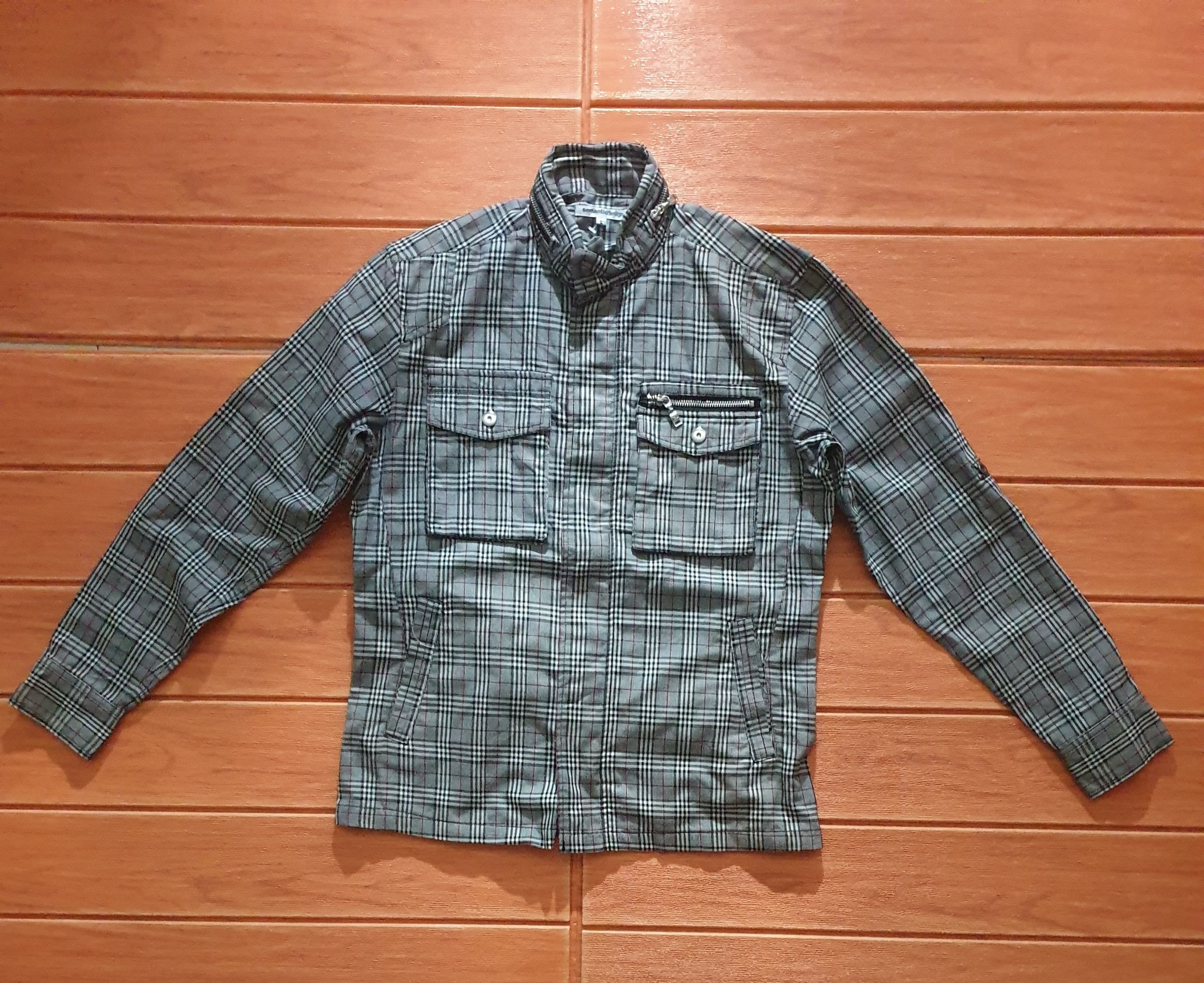 Japanese Brand 💥Semantic design japanese brand checkered Jacket Size US M / EU 48-50 / 2 - 1 Thumbnail