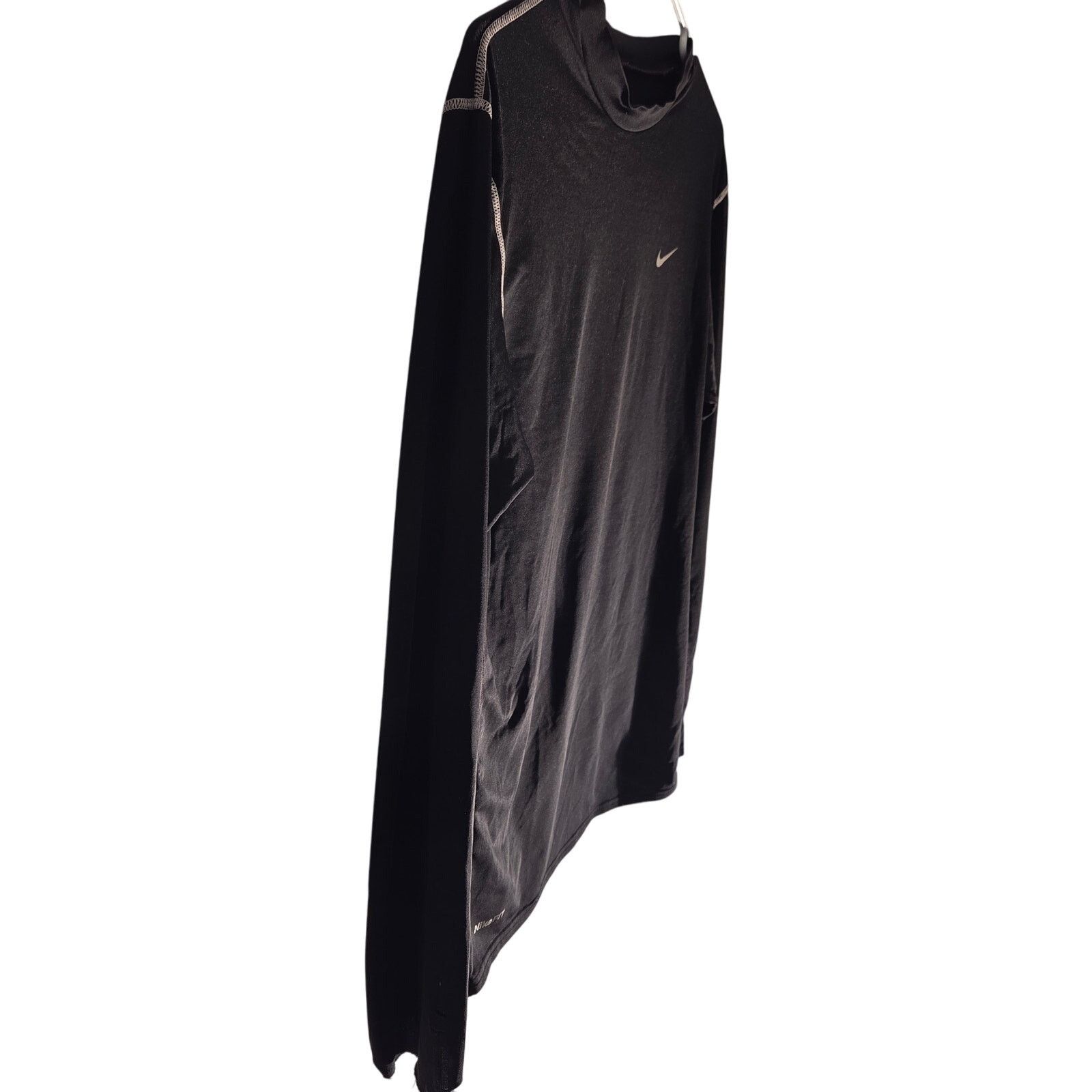 Nike Nike Pro Black Top - Men's Large - Nike Fit Dry Size US L / EU 52-54 / 3 - 2 Thumbnail
