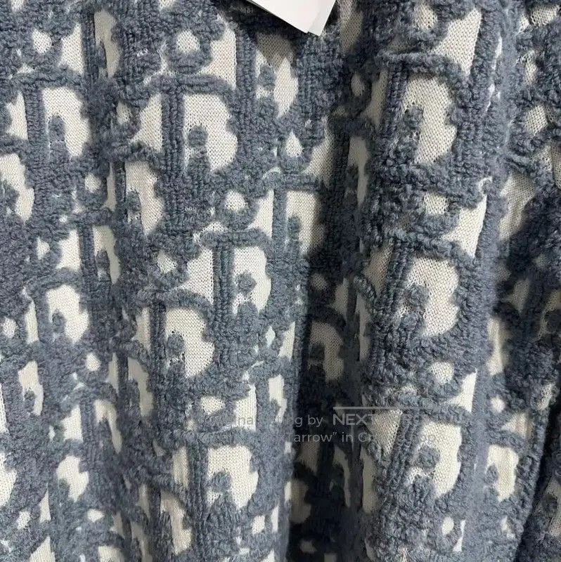 Dior Dior Men's Light Blue Cotton Blend Pullover . Size US M / EU 48-50 / 2 - 3 Thumbnail
