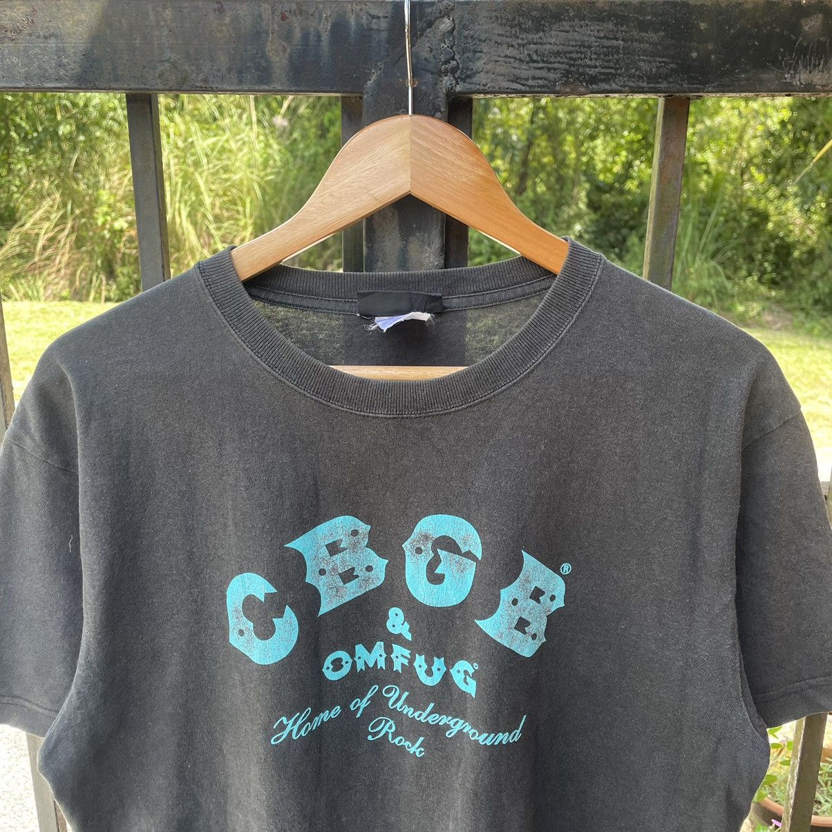 Band Tees × Vintage 🔥🔥Vintage CBGB OG Design Underground Rock Promo Tee Size US L / EU 52-54 / 3 - 3 Thumbnail