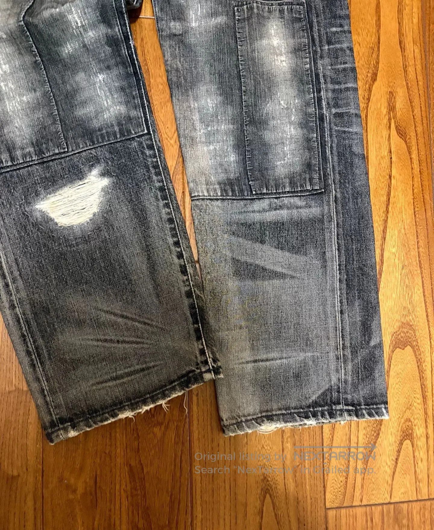 Neighborhood neighborhood savage basic distressed denim pants. Size US 31 - 5 Thumbnail
