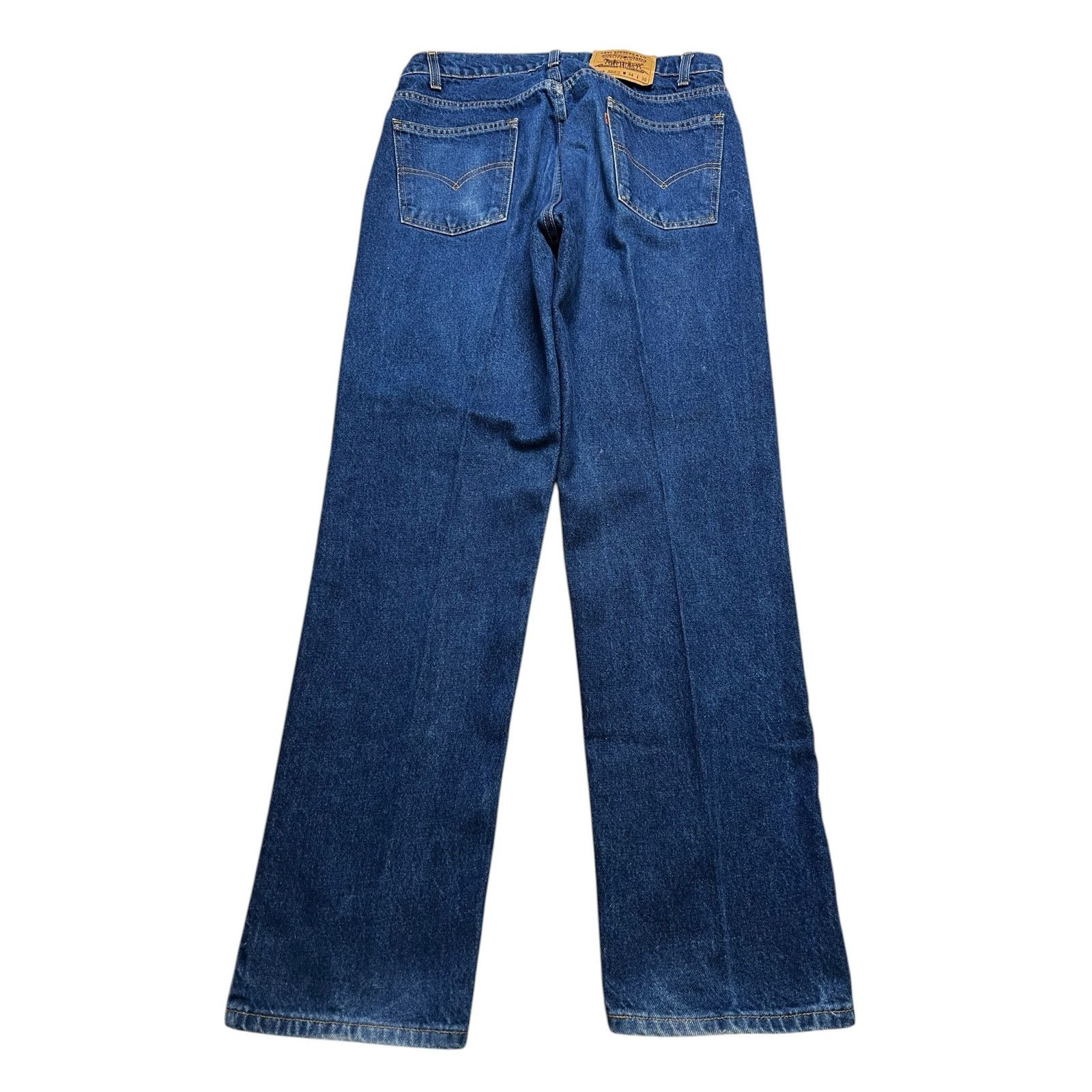 Levi's VTG Levi’s 505 Regular Fit Straight Jeans Blue Denim 34x30 Size US 34 / EU 50 - 6 Thumbnail
