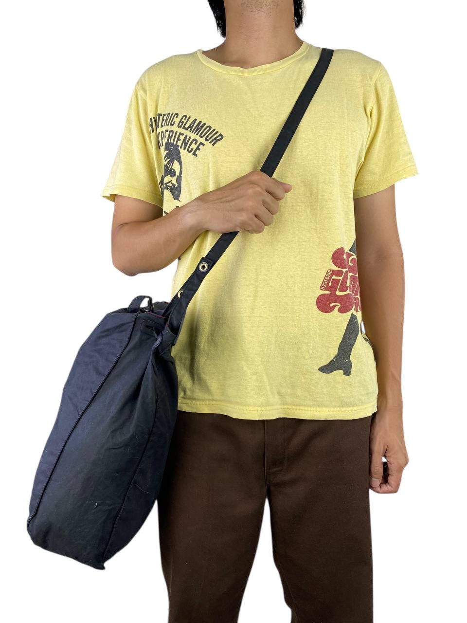 Nepenthes Nepenthes Large Cotton Shoulder Sling Bag Size ONE SIZE - 2 Thumbnail