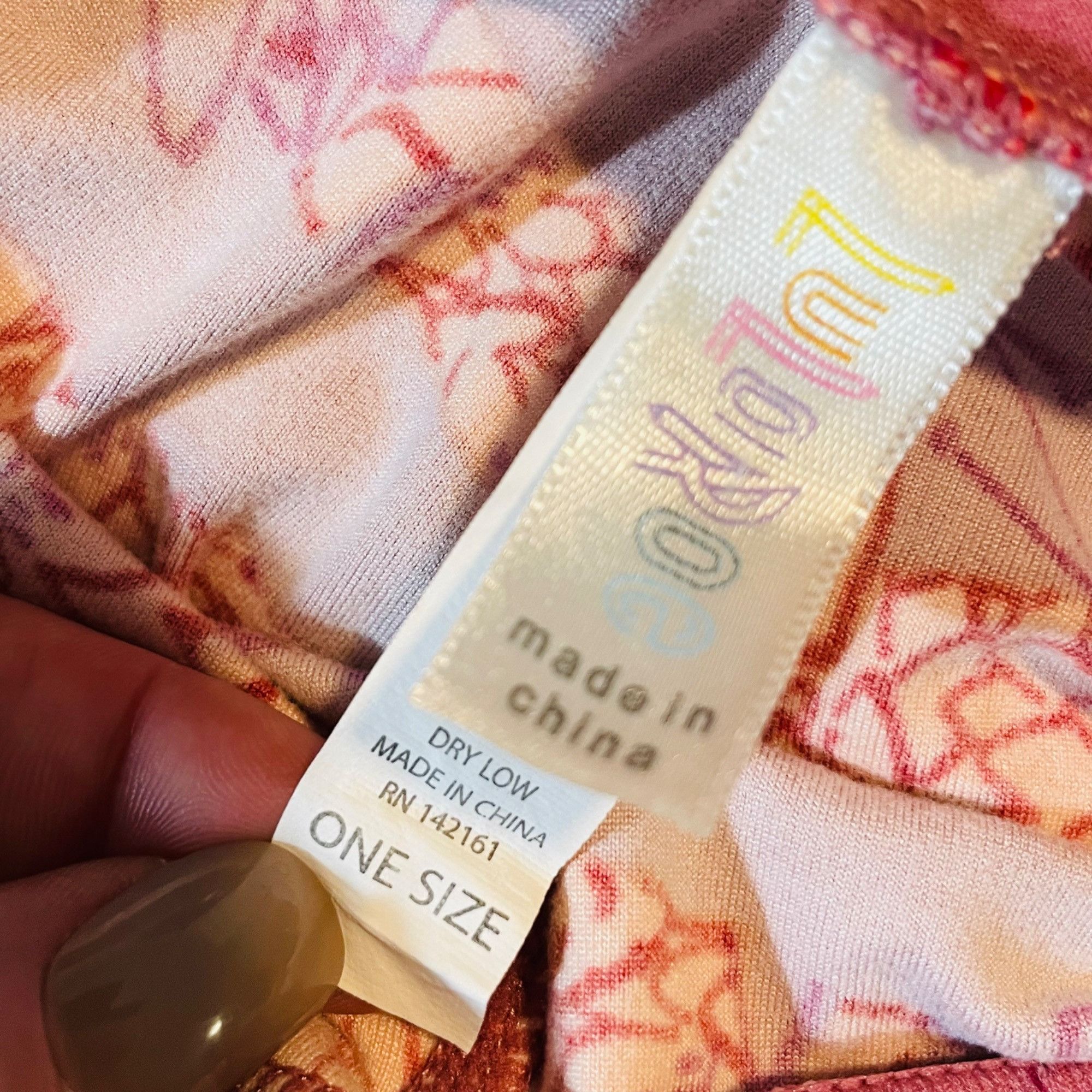 Other Lularoe Womens Floral Patterned Leggings One Size Size 28" / US 6 / IT 42 - 4 Thumbnail