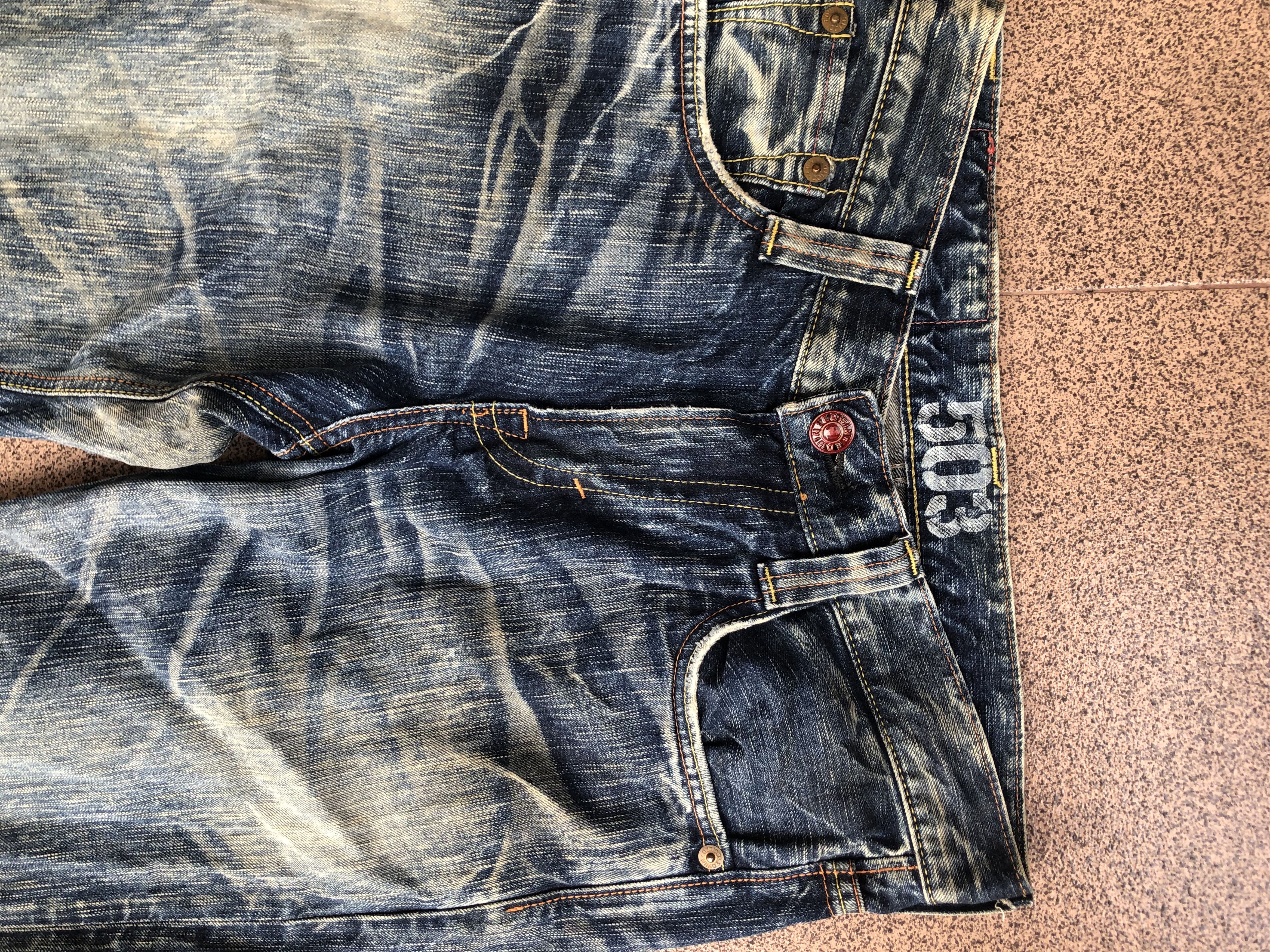 If Six Was Nine Edwin 503 Fading Jeans Vkei Y2k Japanese Size US 32 / EU 48 - 7 Thumbnail