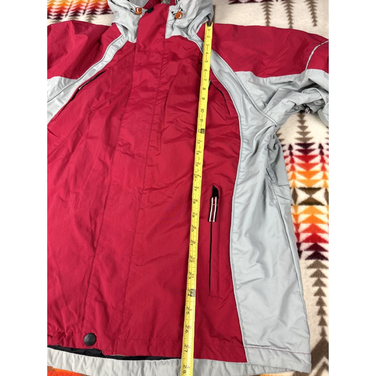 Vintage VINTAGE Gerry Hoodie Outdoor Jacket Full Zip Gray Mens L Outdoor Rain Coat Nylon Red & Gray Full Zip Jacket Mens L Size US L / EU 52-54 / 3 - 6 Thumbnail