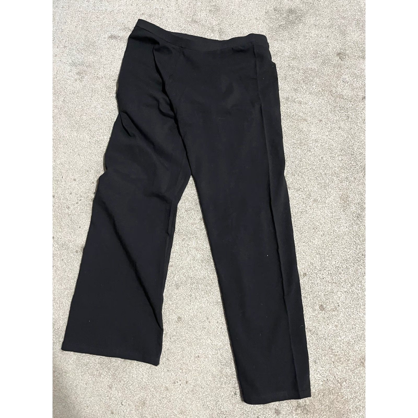 Reebok Reebok Leggings Black Pull On Athletic Women L Size 36" / US 14 / IT 50 - 3 Thumbnail