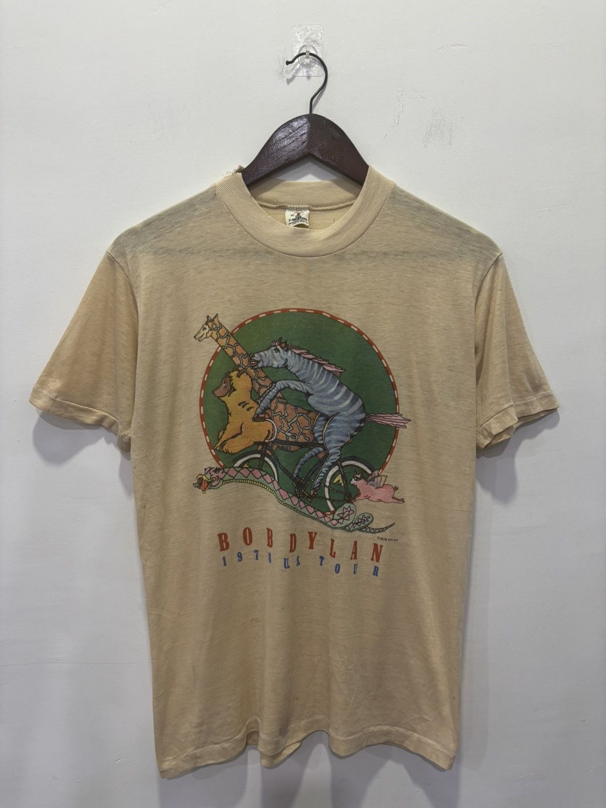 Vintage 70’s Bob Dylan US Tour Tshirt