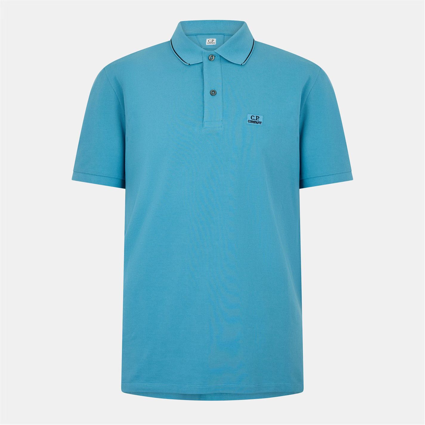 C.P. Company o1g2r1mq0426 Polo Shirt in Blue Size US S / EU 44-46 / 1 - 1 Thumbnail