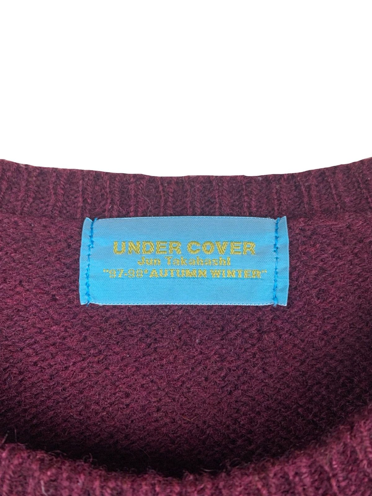 Undercover AW97 Wool Knit Sweater Size US L / EU 52-54 / 3 - 3 Thumbnail