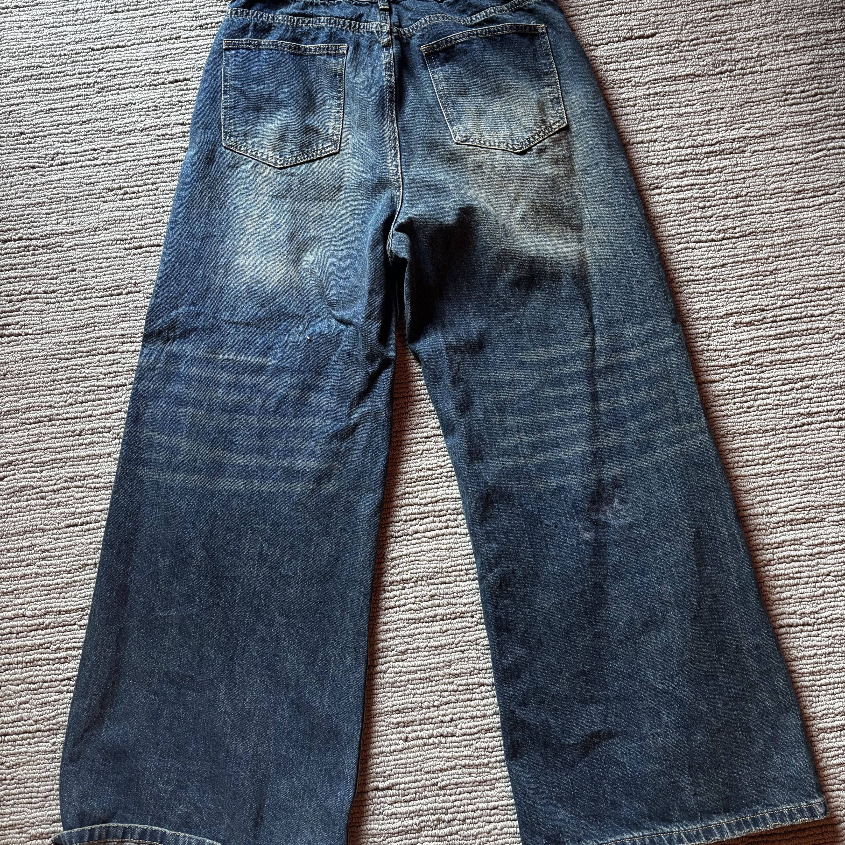 Other Men's Baggy Wide Leg Jeans Size US 32 / EU 48 - 4 Thumbnail