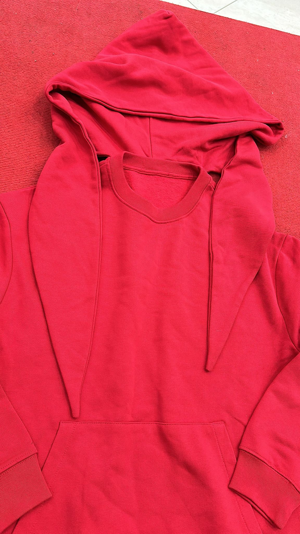 Raf Simons CC000021 Knot Hoodie in Red Rare Size US L / EU 52-54 / 3 - 4 Thumbnail
