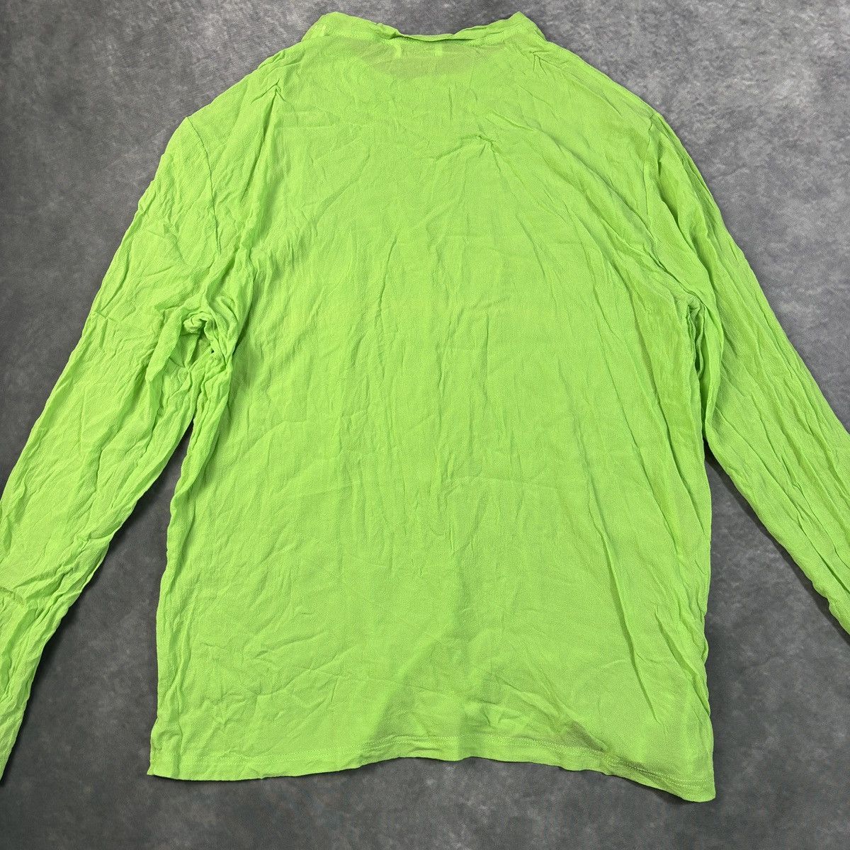 Versace × Vintage Vintage Gianni Versace Mesh Longsleeve Sheer Brat Viscose Size US S / EU 44-46 / 1 - 11 Thumbnail