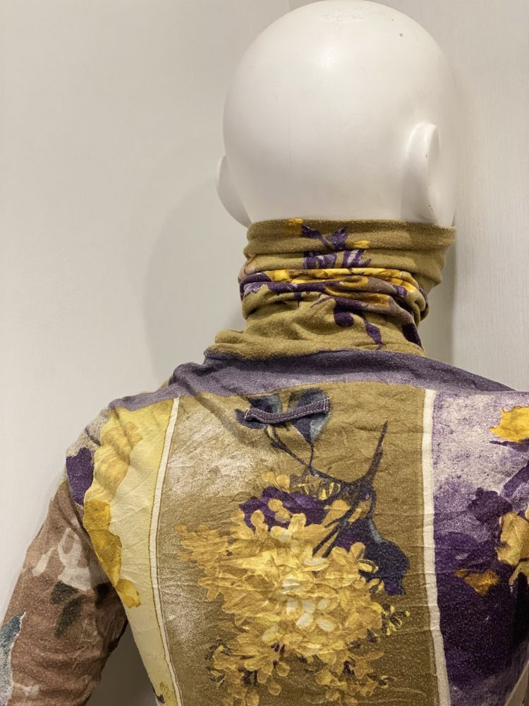Jean Paul Gaultier Jean Paul Gaultier Long Sleeve Floral Blouse Size M / US 6-8 / IT 42-44 - 2 Thumbnail
