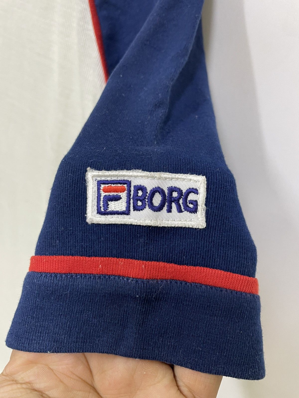 Bjorn Borg × Fila × Vintage Vintage Rare 70s Fila BJ Bjorn Borg Tennis Polo Size US M / EU 48-50 / 2 - 5 Thumbnail