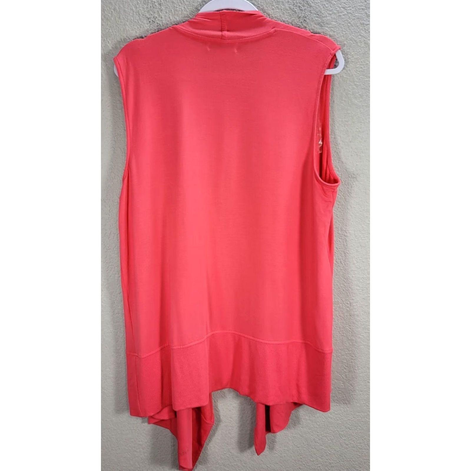 Liz Claiborne Liz Claiborne Weekend Pink Cardigan Sleeveless Open Front XL NWT Womens Sweater Size XL / US 12-14 / IT 48-50 - 7 Thumbnail