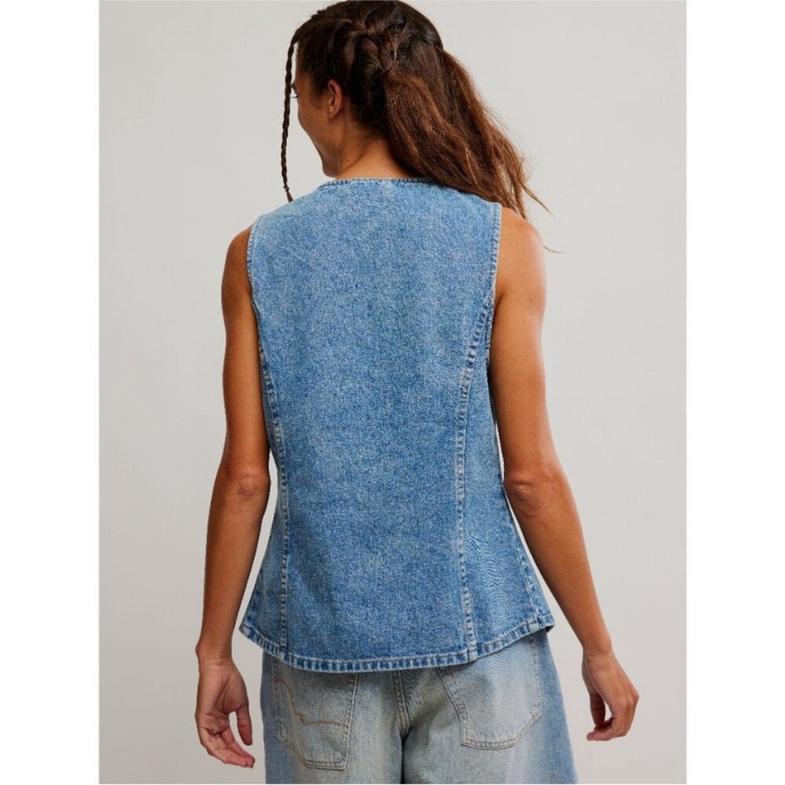 Free People 🎉LAST PIECE🎉FREE PEOPLE We The Free AimeeVest Size XS / US 0-2 / IT 36-38 - 6 Thumbnail