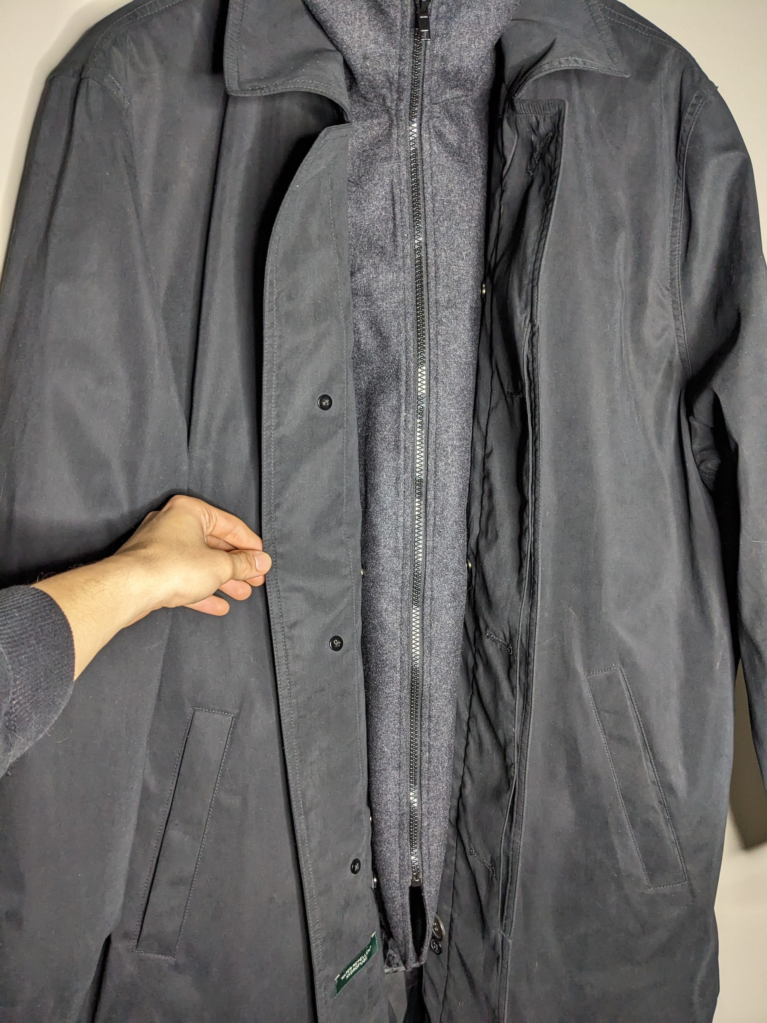 Ralph Lauren Ralph Lauren Edgar Rain Over Coat Removable Wool Liner 48R Size US XL / EU 56 / 4 - 7 Thumbnail