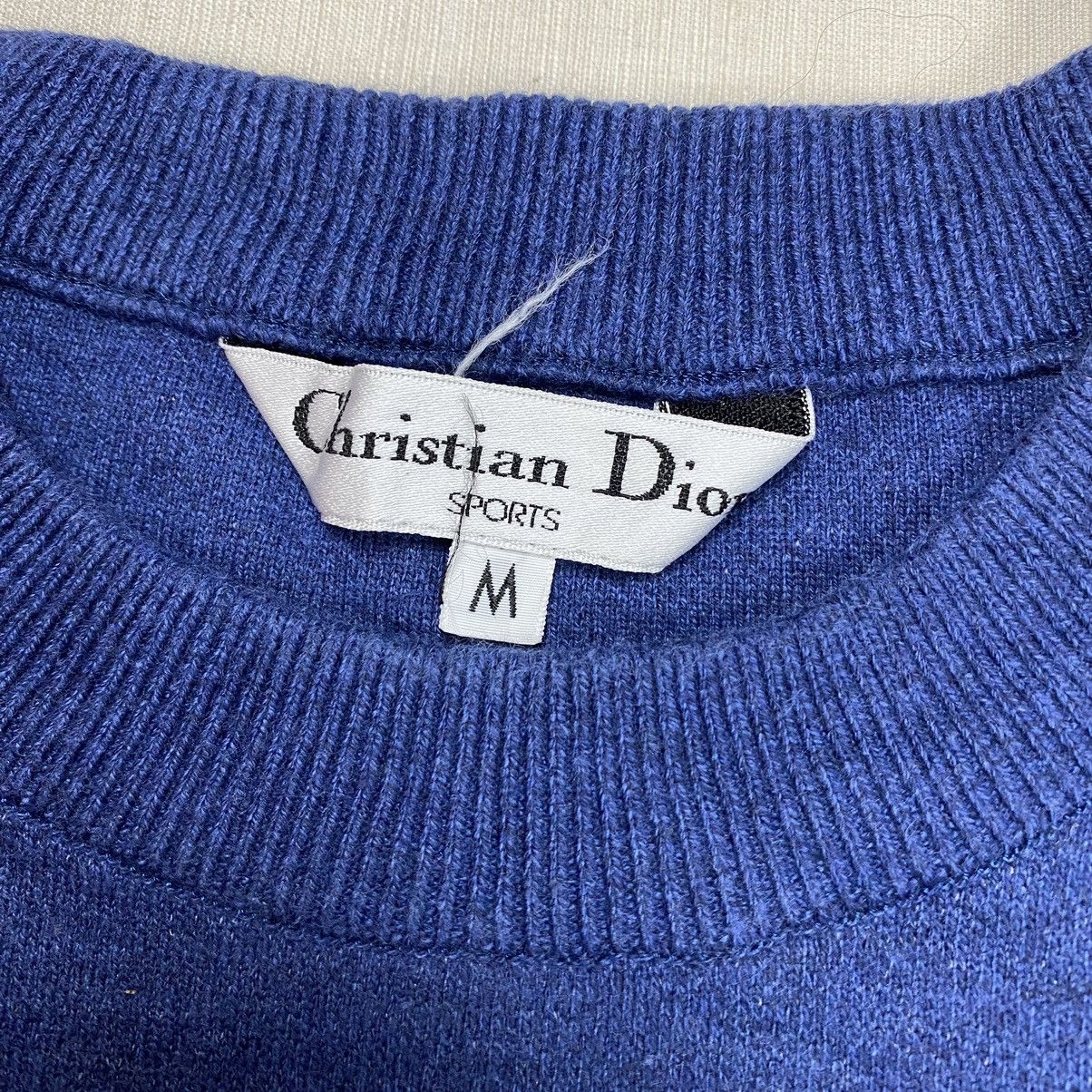 Christian Dior Monsieur Vintage Christian Dior Sport Big Logo Sweatershirt Knitwear Size US M / EU 48-50 / 2 - 5 Thumbnail