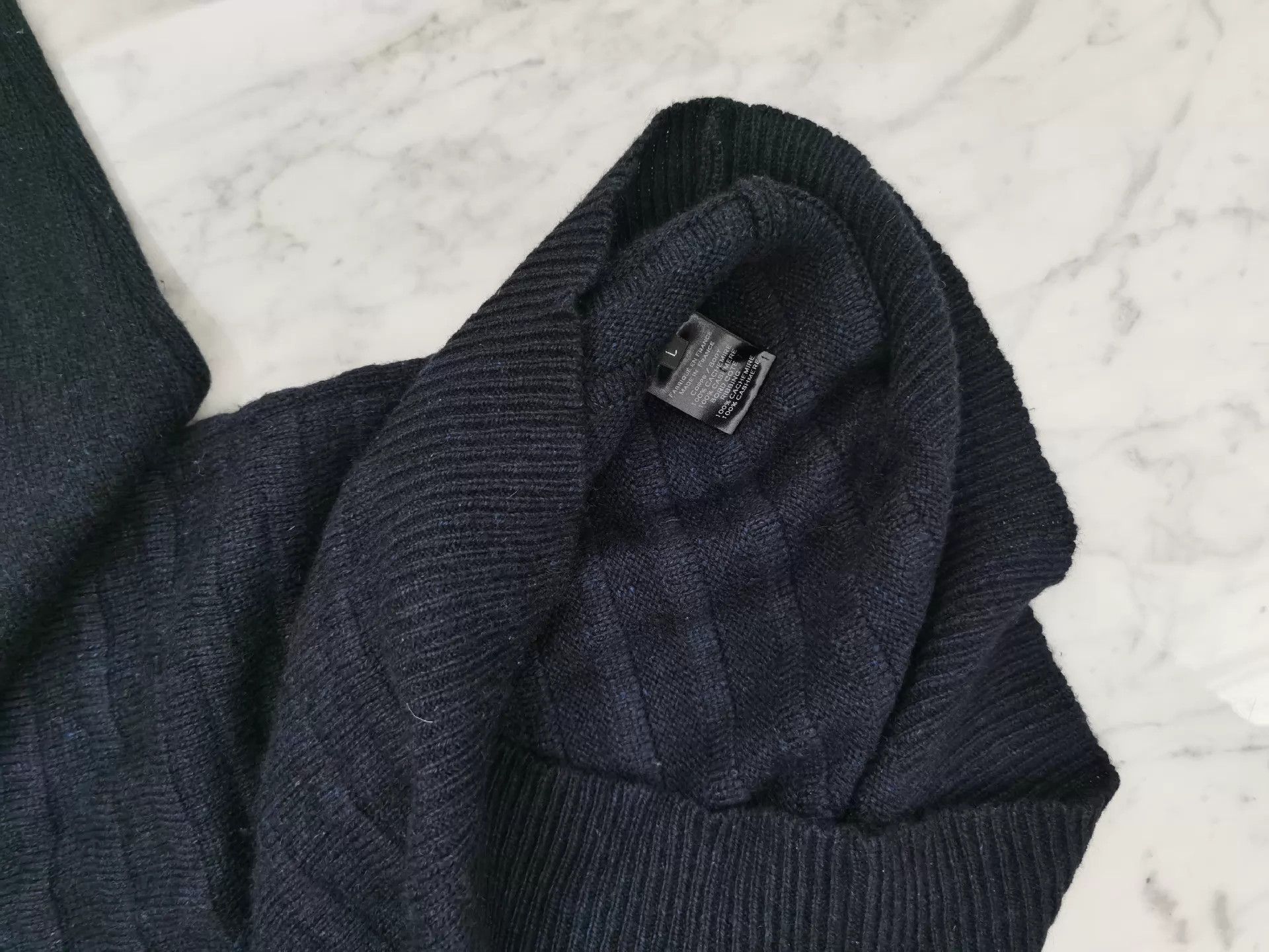 Balmain Balmain Classic Blue Cashmere Sweater L Size L / US 10 / IT 46 - 8 Thumbnail