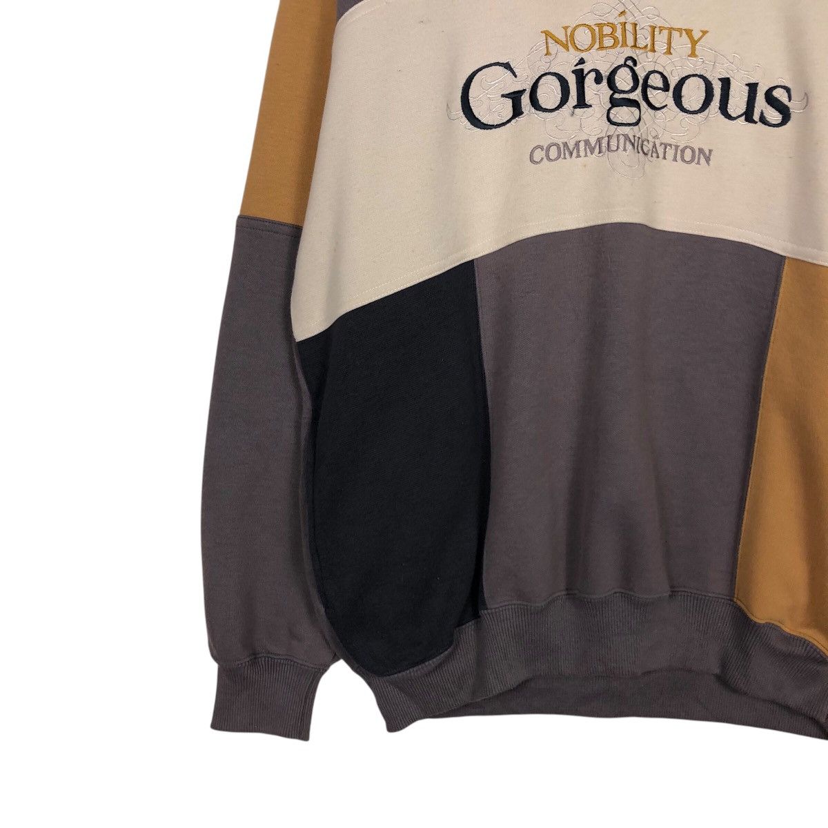 Japanese Brand 📌Vintage Sweatshirt Nobility Gorgeous Big Logo Issey Miyake Size US L / EU 52-54 / 3 - 5 Thumbnail