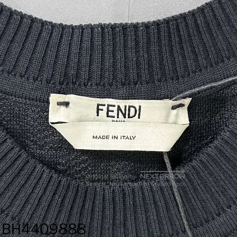 Fendi Fendi Maxi dress with openwork floral embroidery Size XXS / US 00 / IT 34 - 4 Thumbnail
