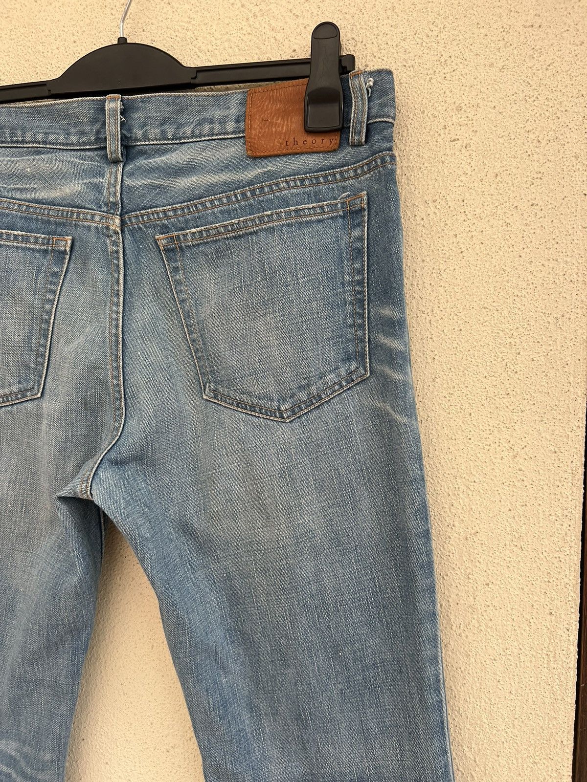 Theory Vintage Theory Distress Denim Boot Cut Jeans Size US 32 / EU 48 - 18 Thumbnail