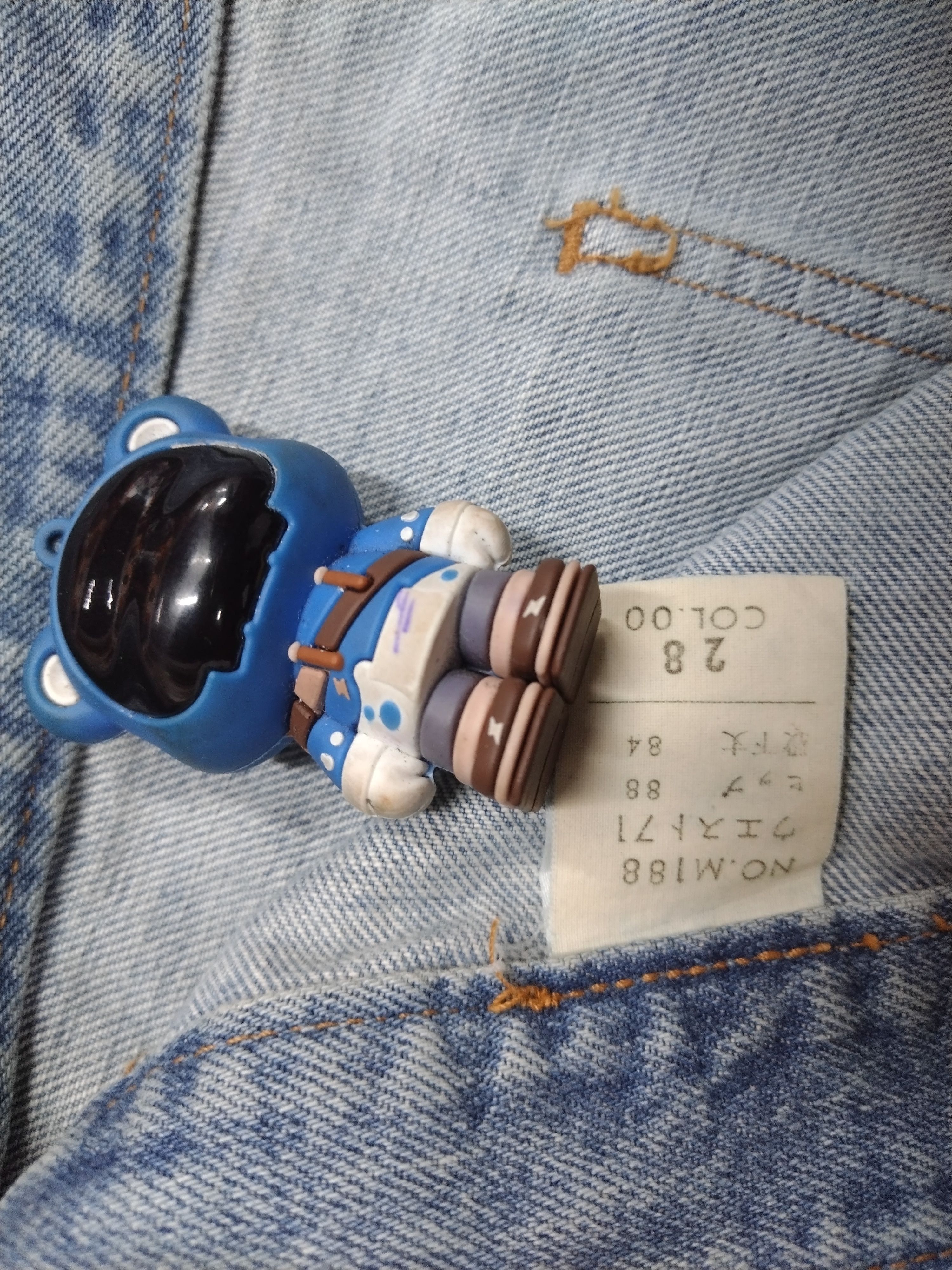 Japanese Brand × Le Grande Bleu (L.G.B.) × Vintage Vintage BLUE WAY Flare Bootcut Faded Jeans Bell Button Size 28" / US 6 / IT 42 - 10 Thumbnail