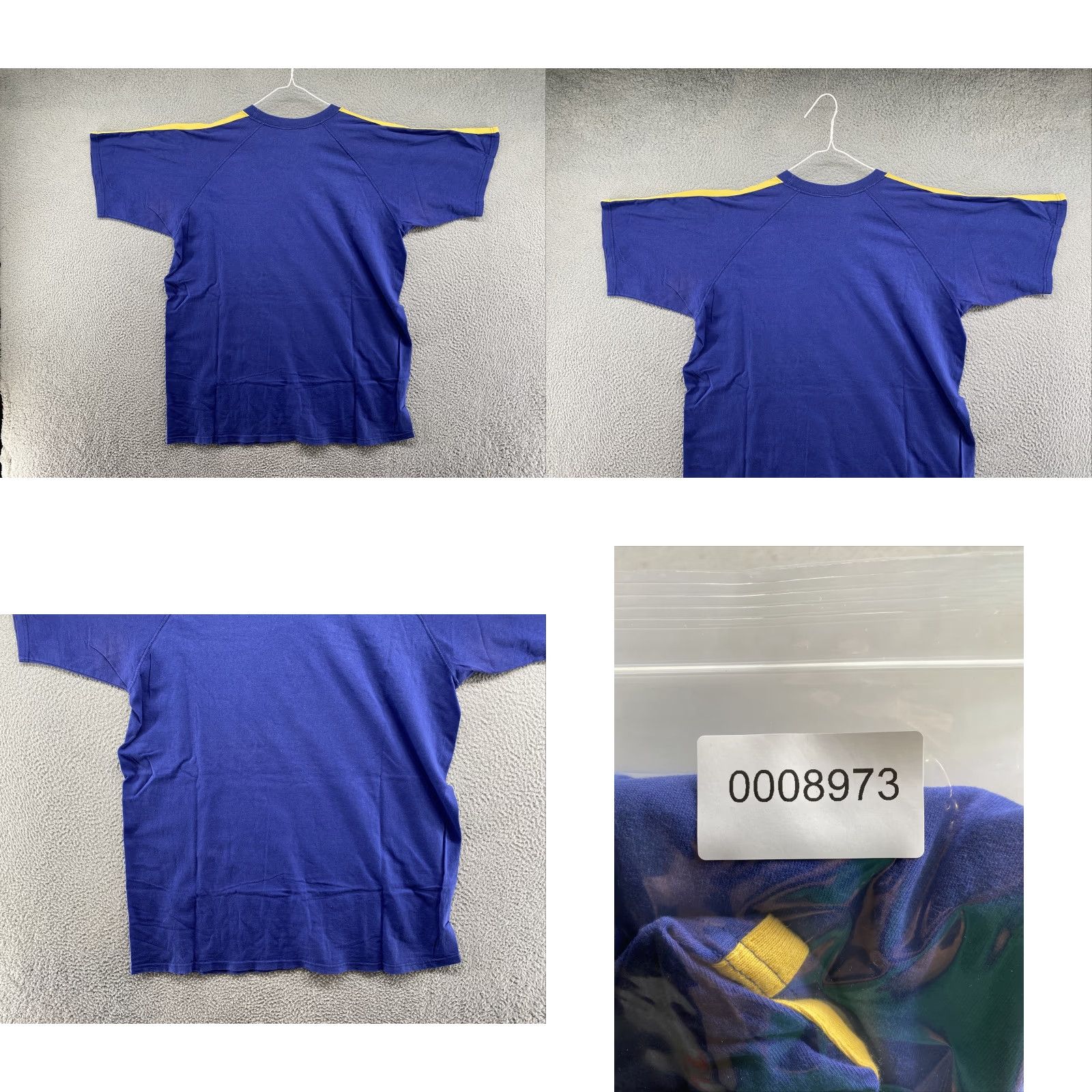 Nike VINTAGE Nike Center Mini Swoosh Shirt Men XL Blue USA Made T-Shirt Size US XL / EU 56 / 4 - 8 Thumbnail