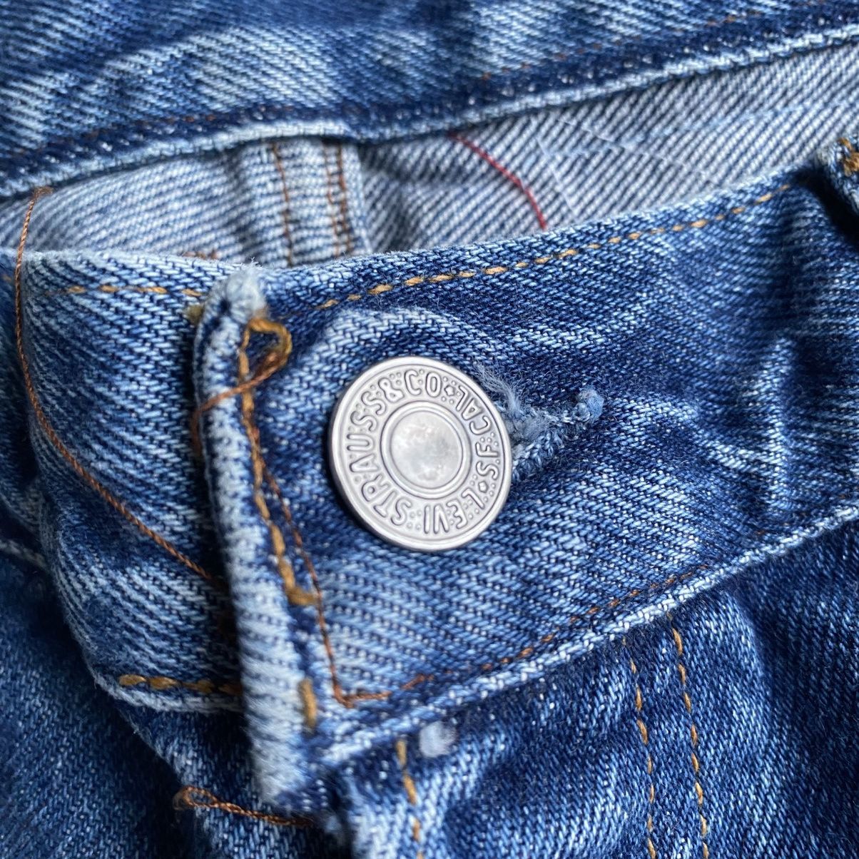 Levi's Reworked Levi’s Bandana Custom Jeans Proleta re Art Size US 34 / EU 50 - 3 Thumbnail